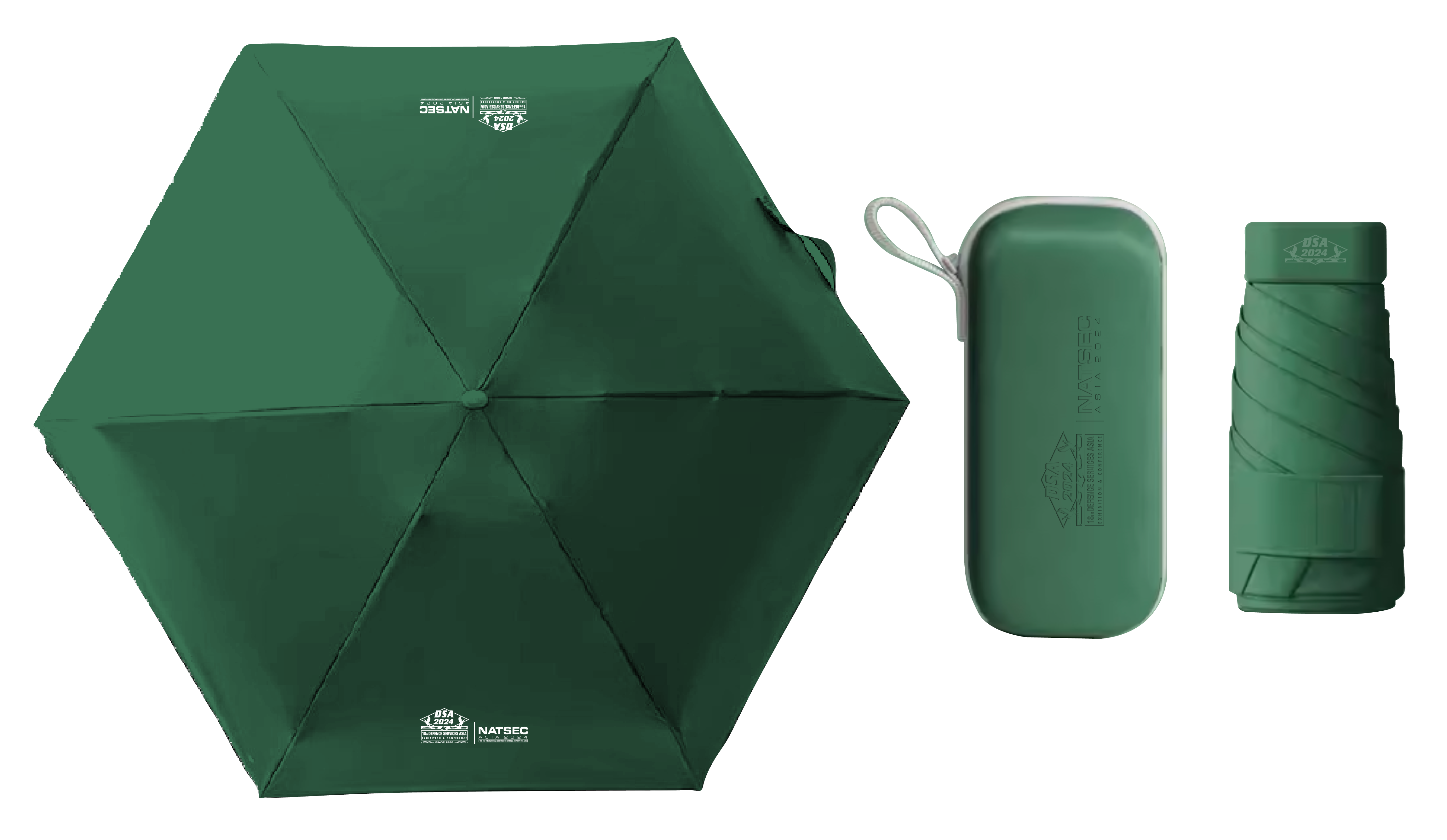 DSA 2024 Mini Umbrella With Box (Blue) [UMDSA-009B UMBRELLA-BL]