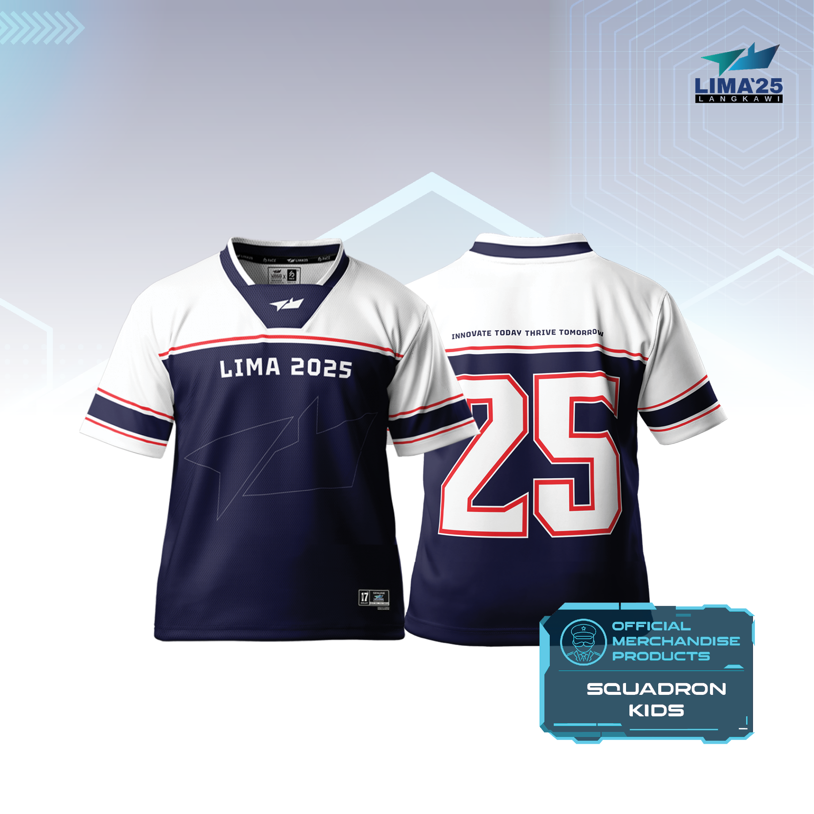 LIMA`25 Squadron NFL Jersey - Kids