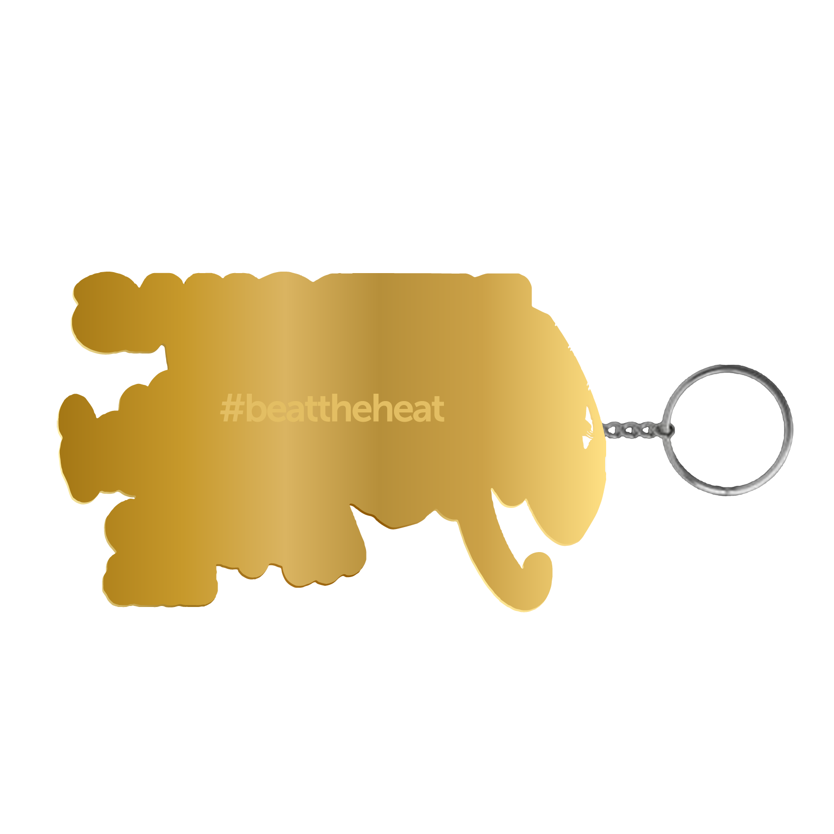 LTDL`24 Keychain White/Gold