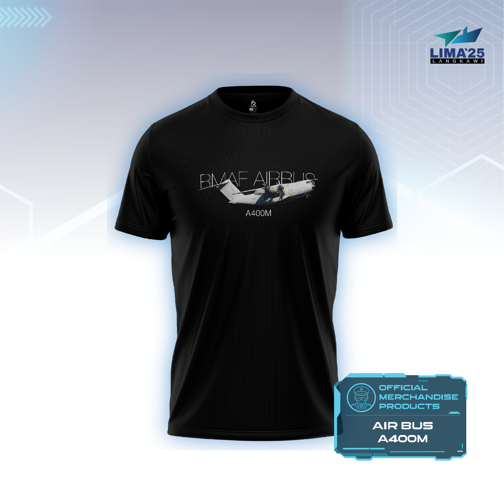 LIMA`25 Graphic Tee RMAF Air Bus A400M