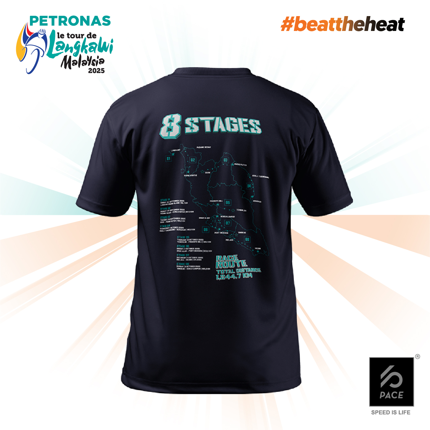 PLTDL25 8 Stages Tee