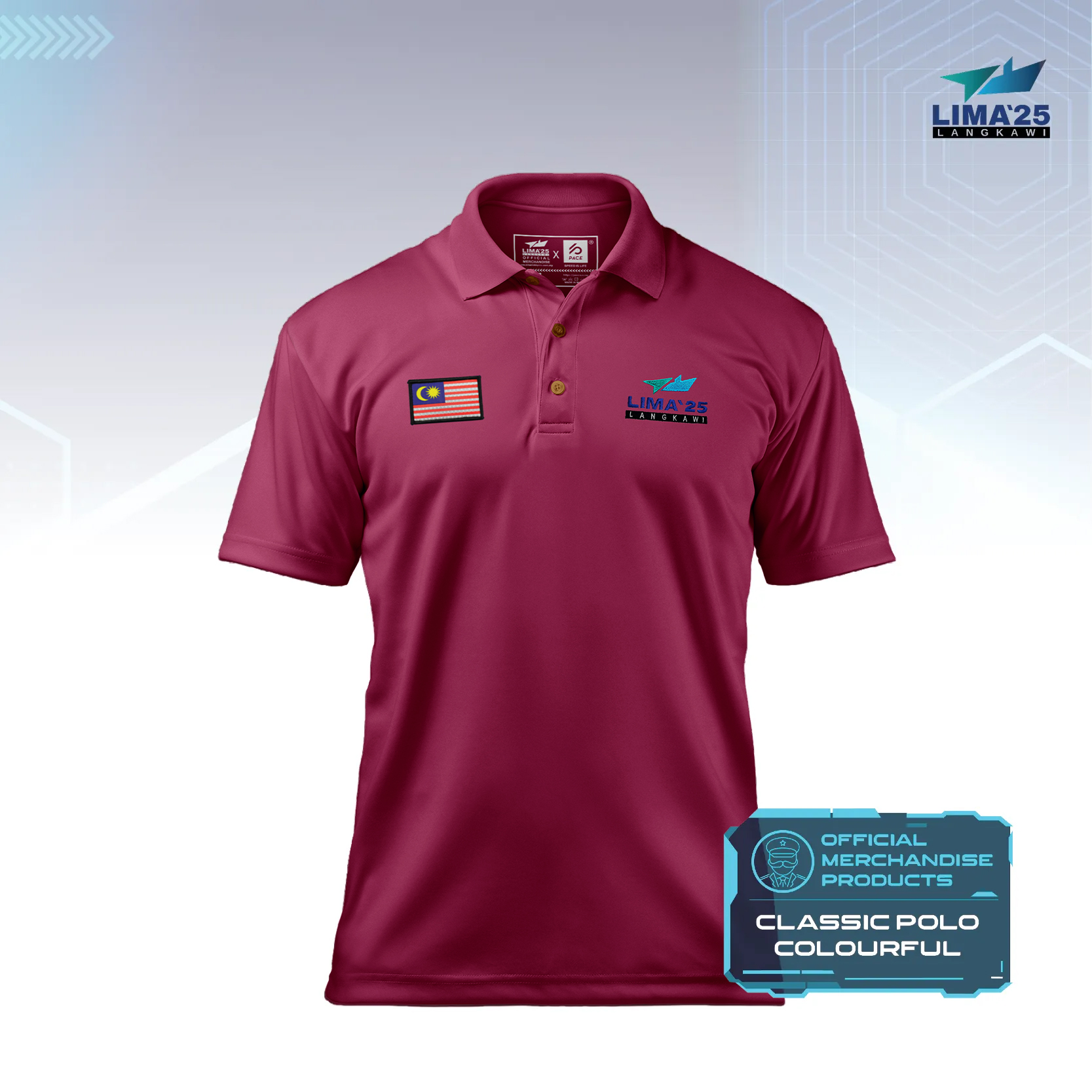 LIMA`25 Classic Polo - Colourful 