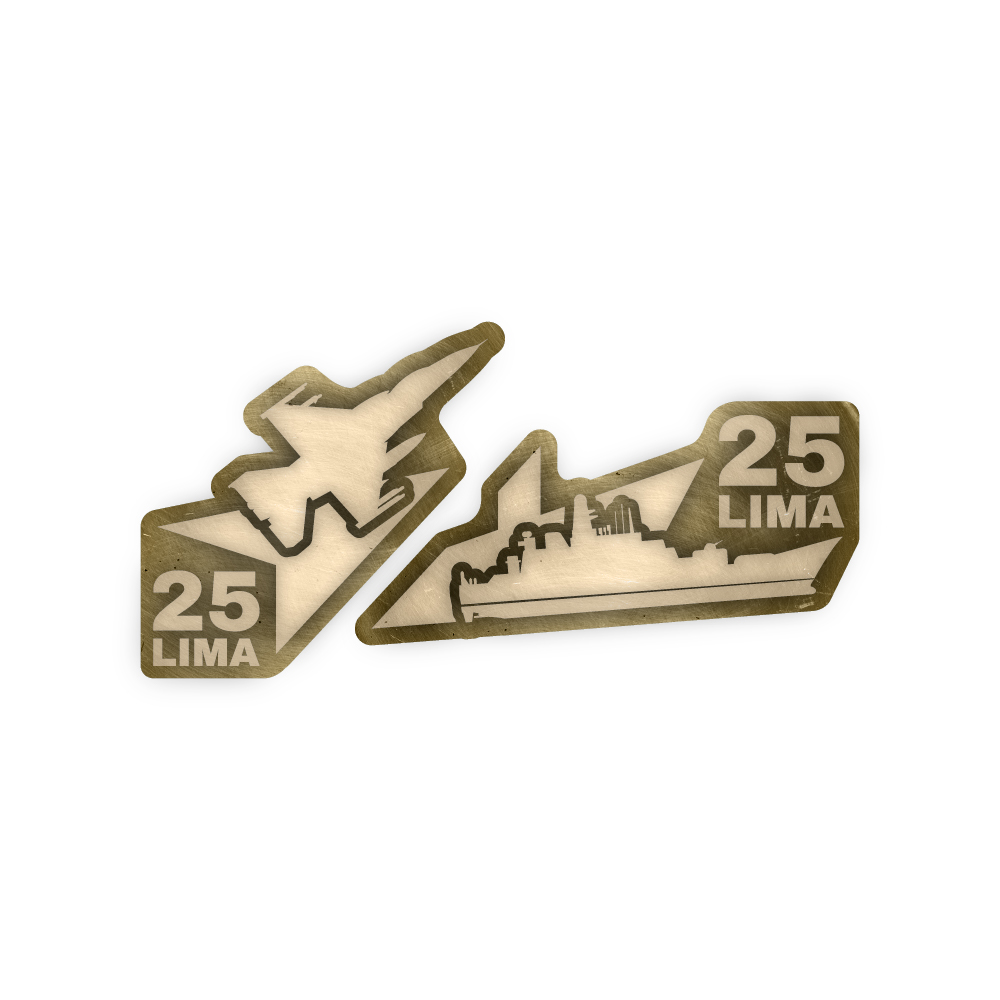 LIMA`25 Metal Collar Pin
