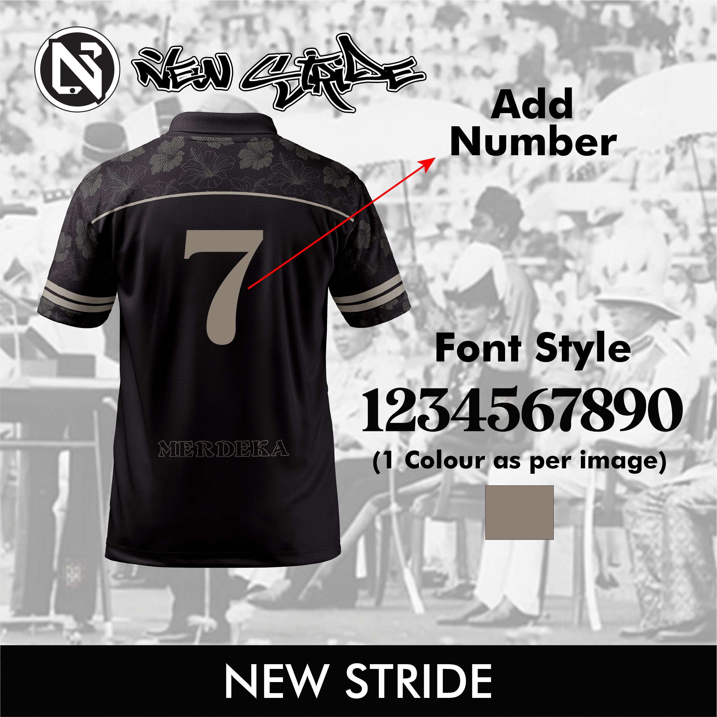 NEW STRIDE RETRO - Merdeka 