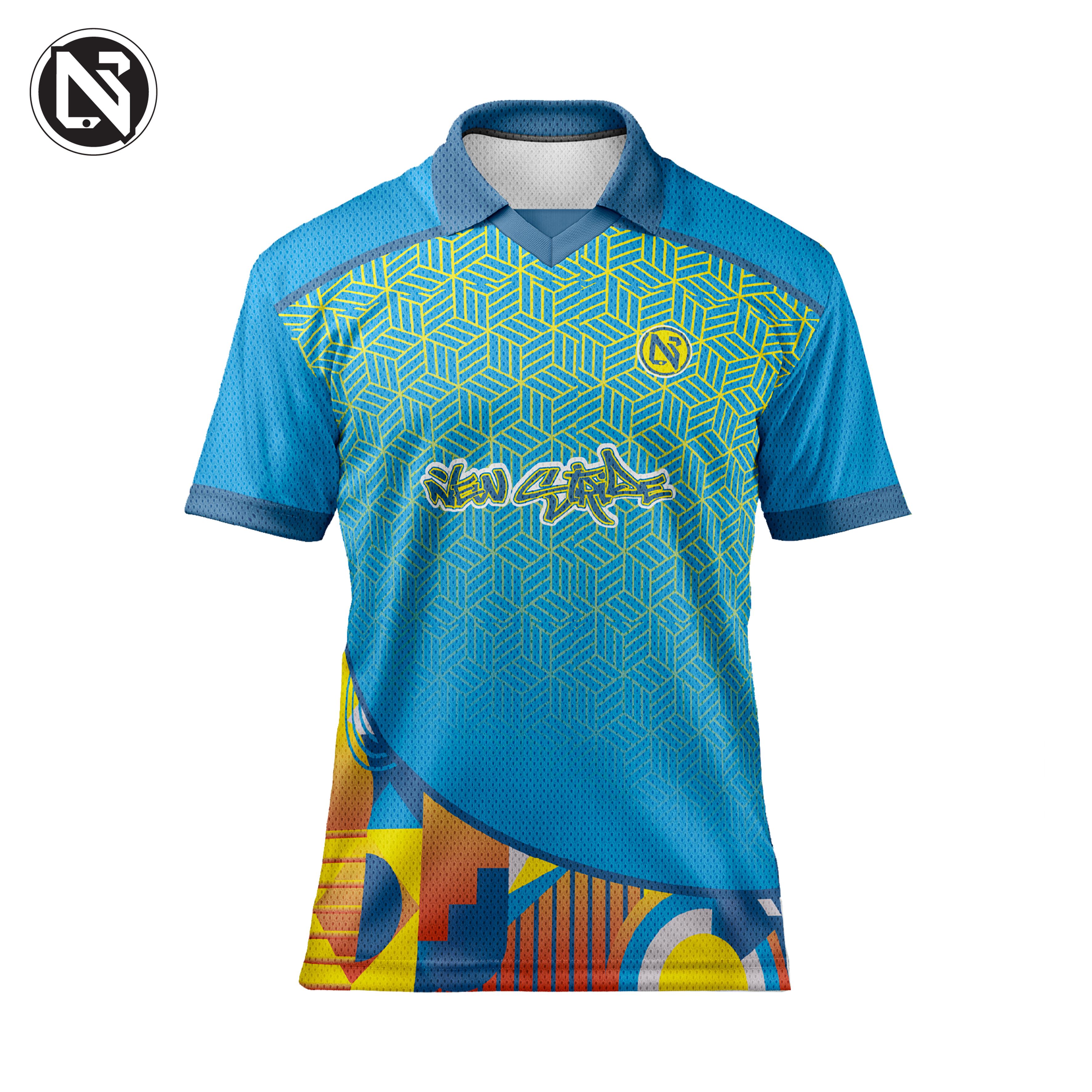 NEW STRIDE RETRO JERSEY - Modern Grid