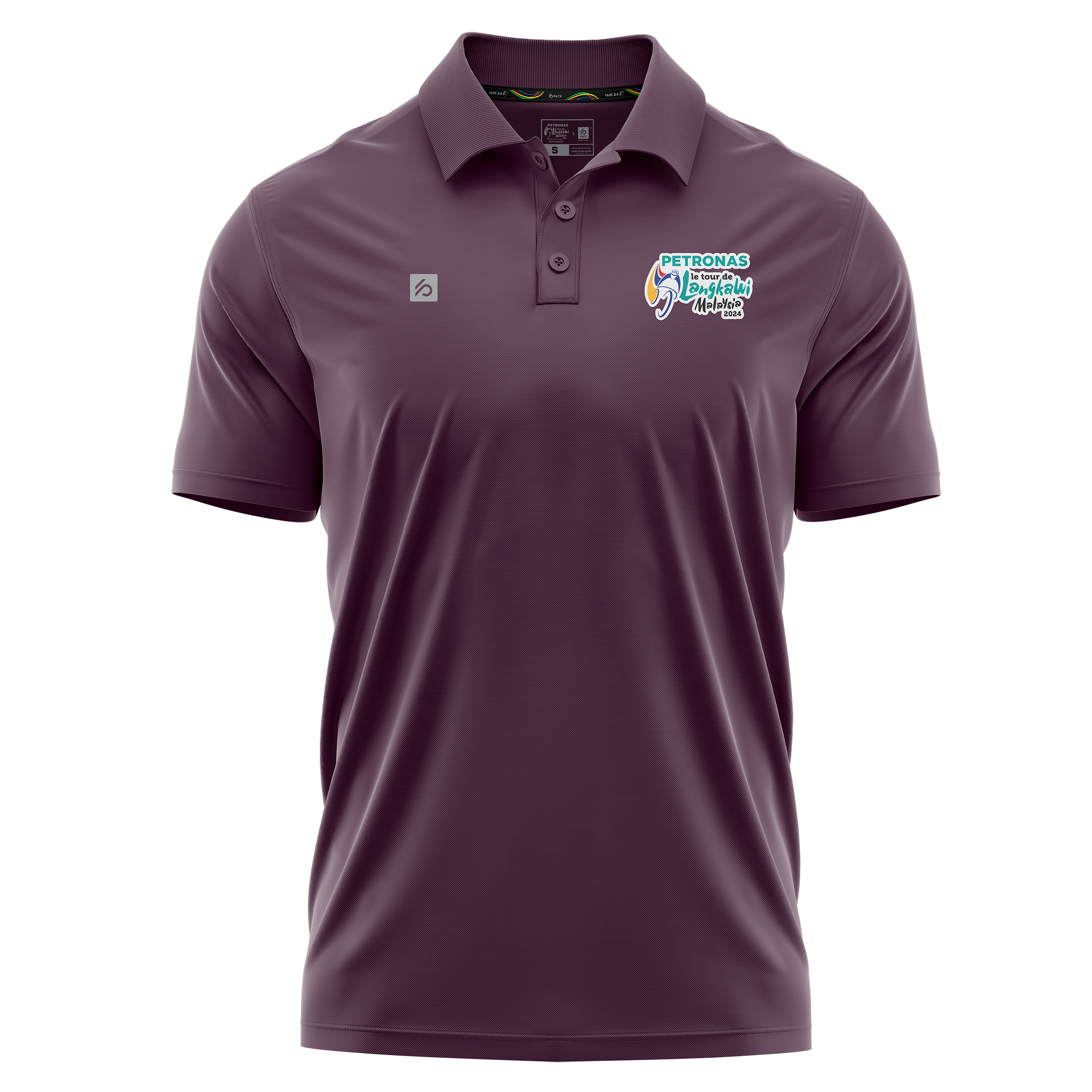 LTDL`24 Classic Polo Tee Grape Purple