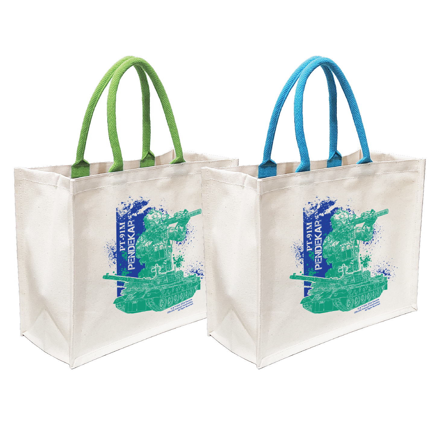 DSA 2024 PT-91M Pendekar Exclusive Canvas Carrier Bag 