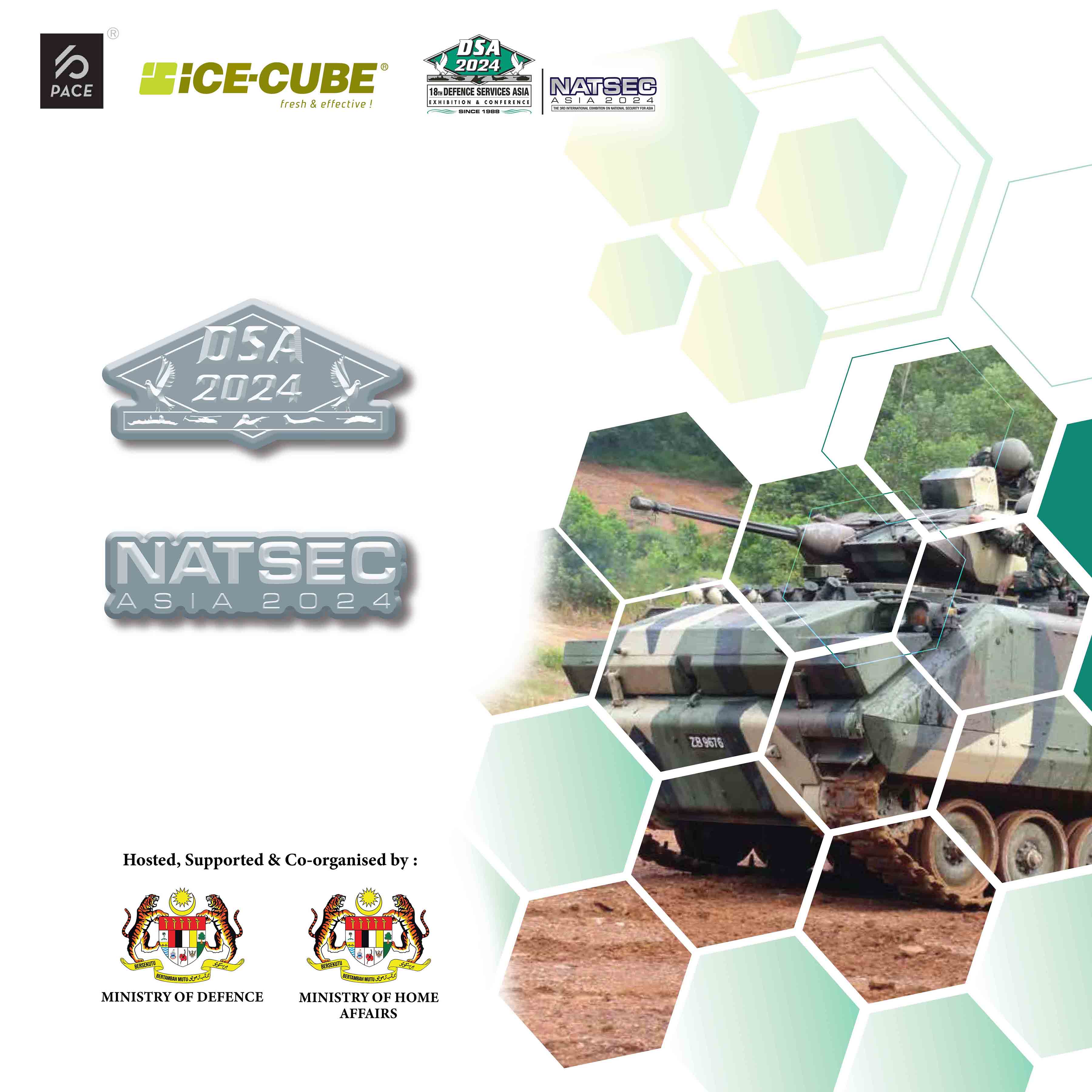 DSA 2024 3D Metal Collar Pin 