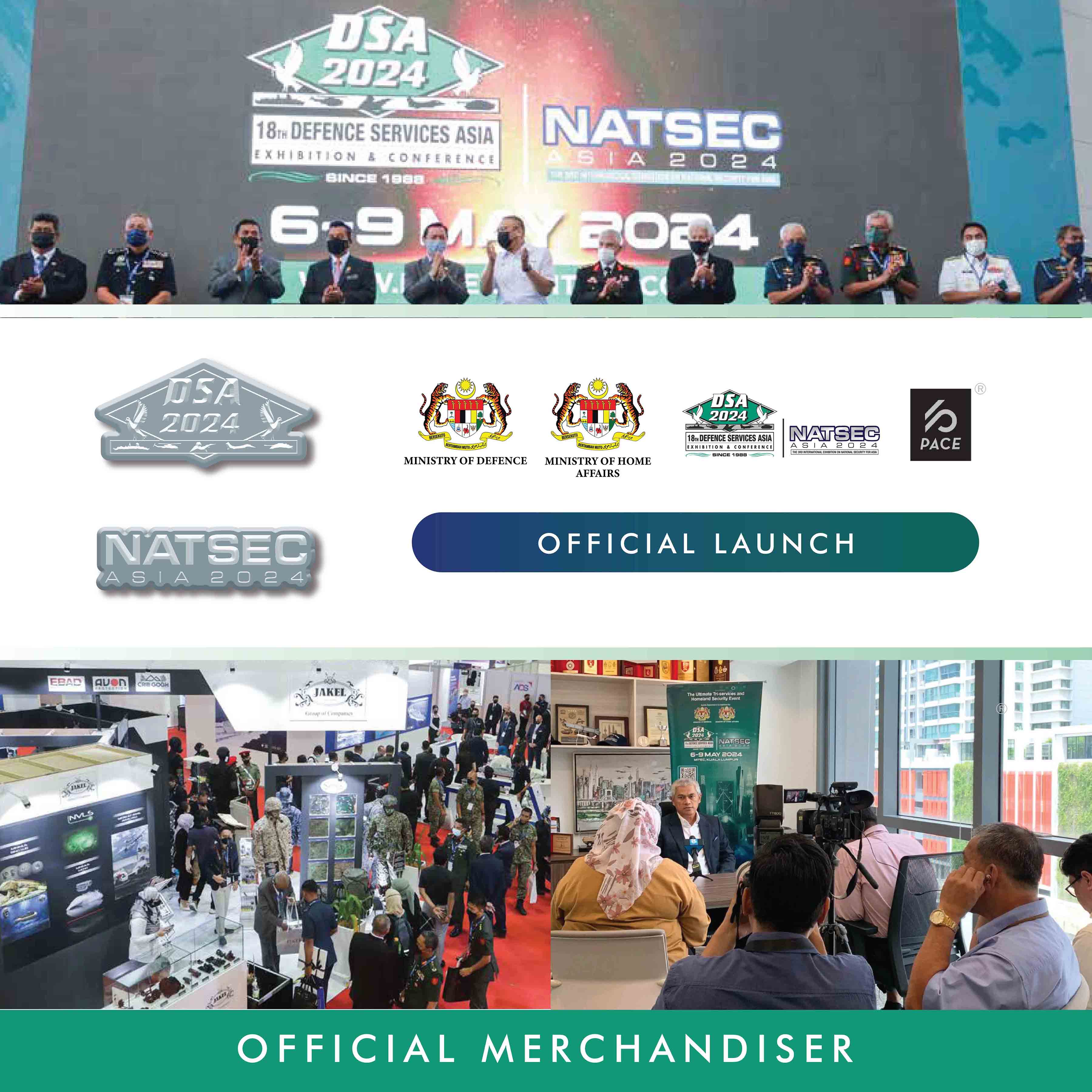 DSA 2024 3D Metal Collar Pin 