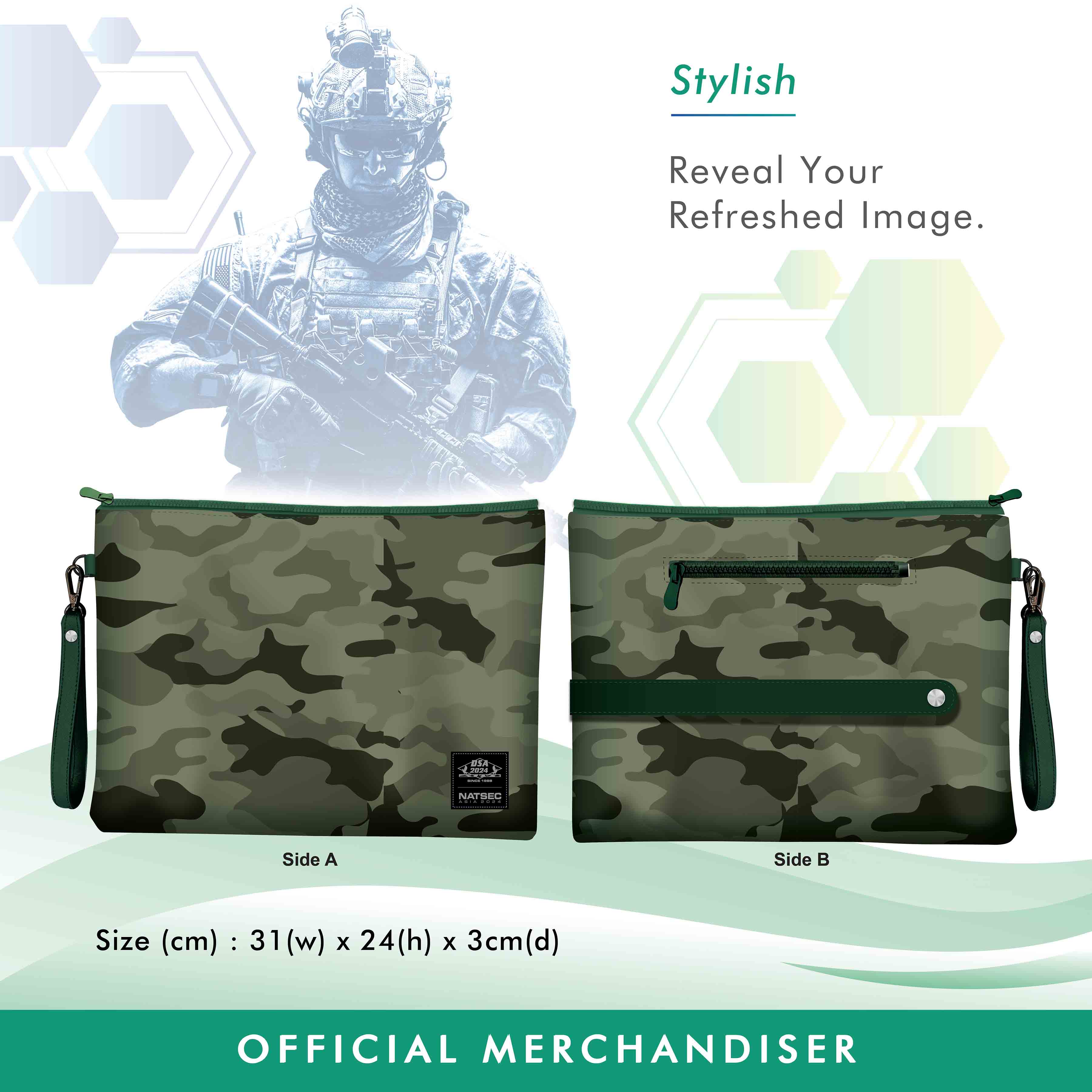 DSA 2024 Exclusive Hand Pouch Bag 