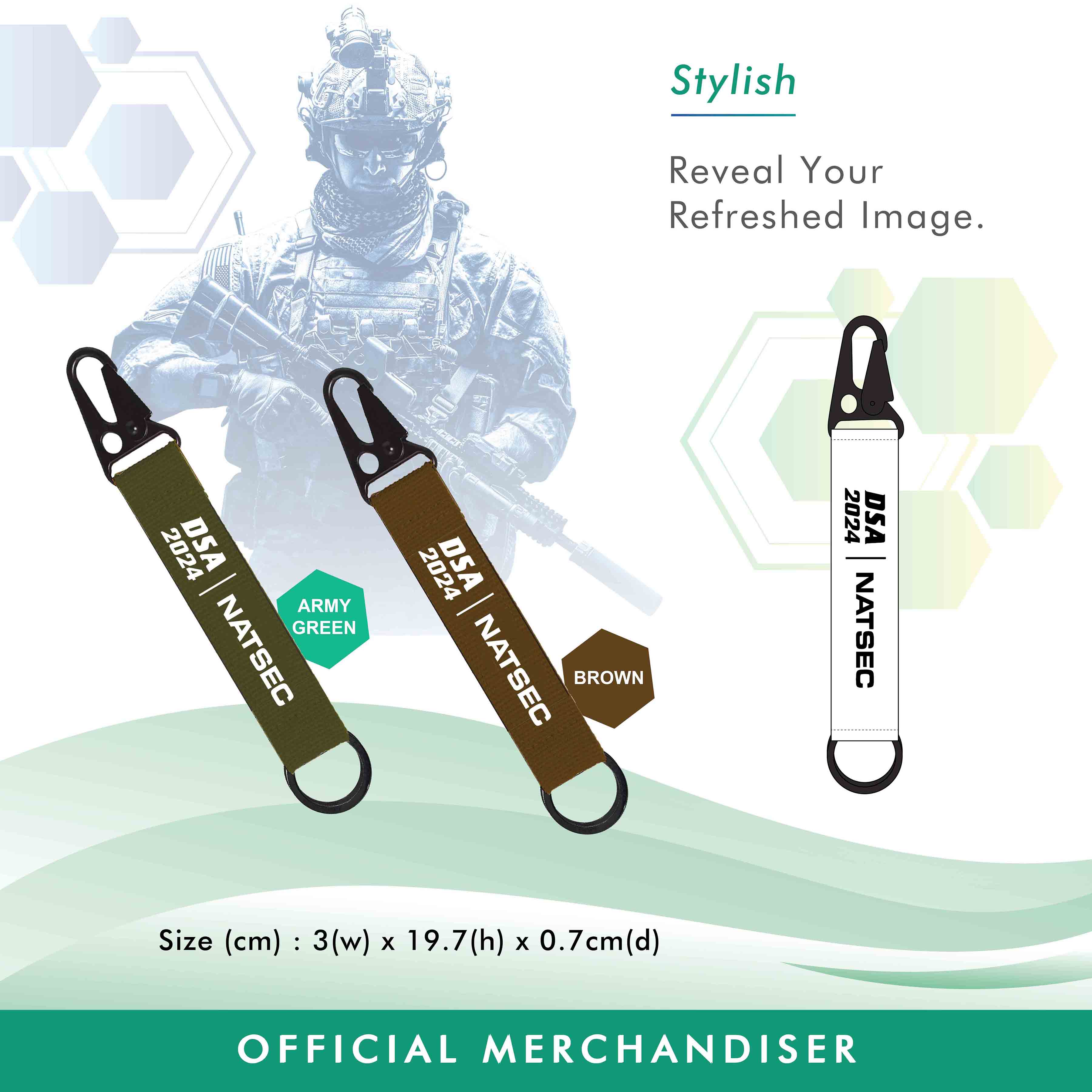 DSA 2024 Tactical Keychain 