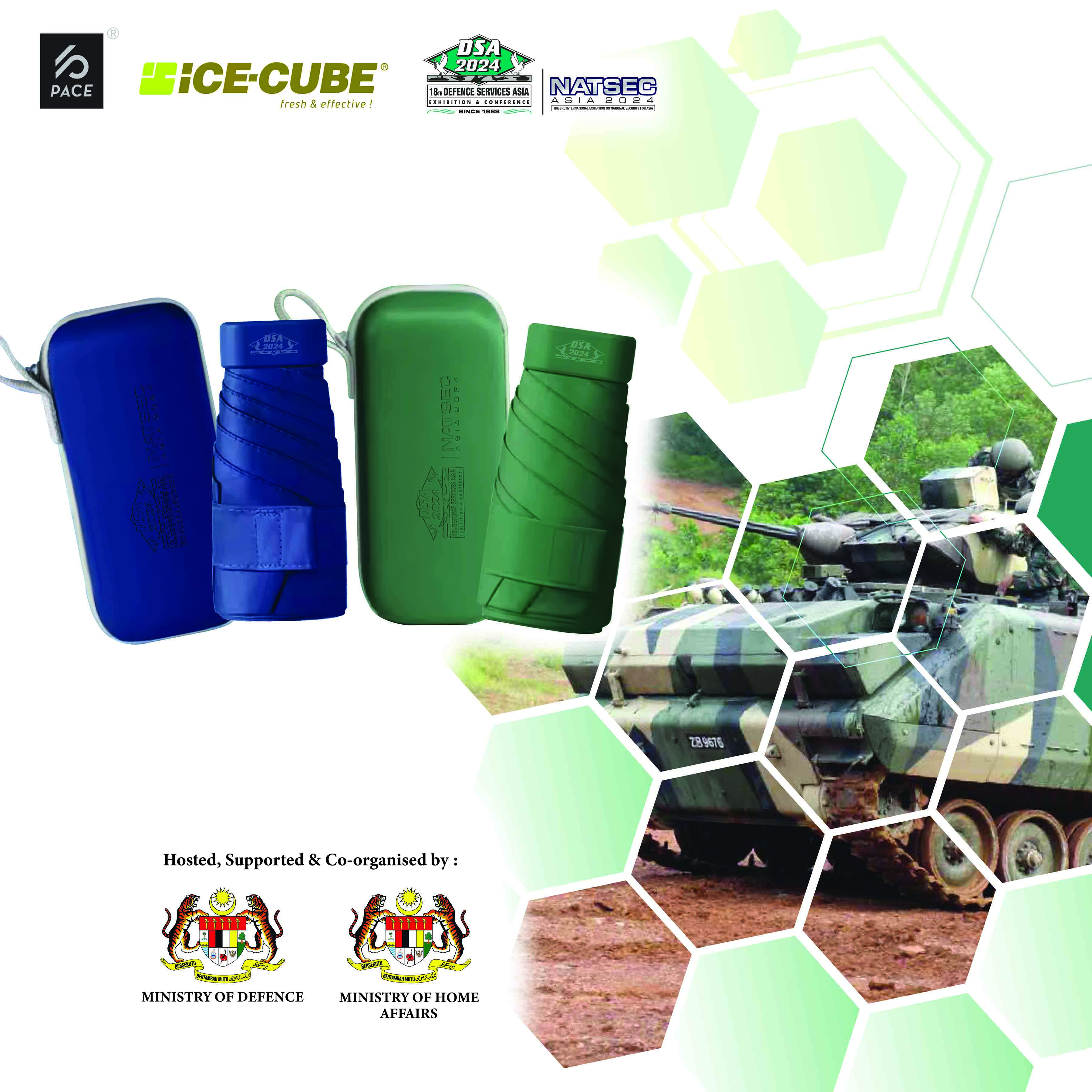 DSA 2024 Mini Umbrella With Box 