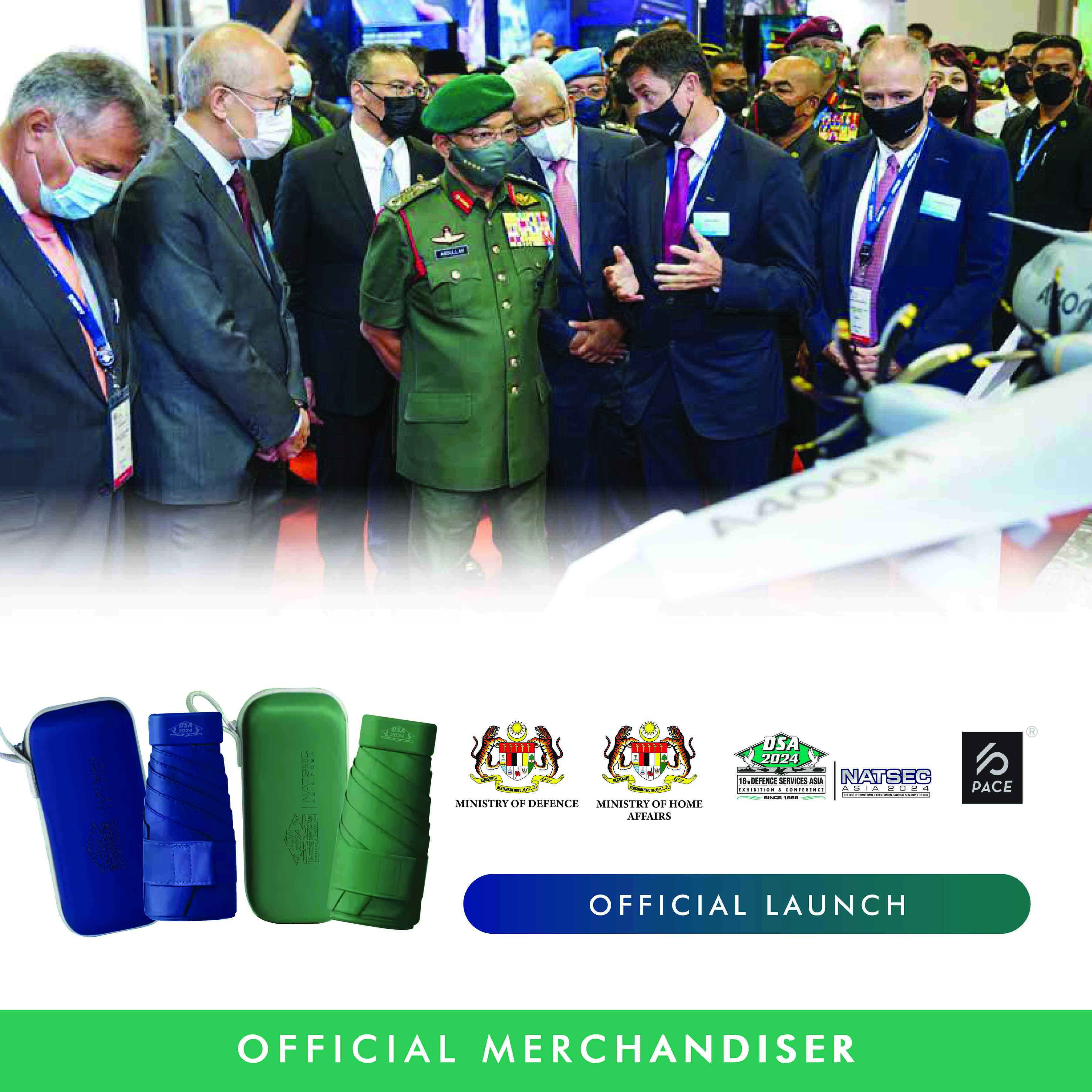 DSA 2024 Mini Umbrella With Box 