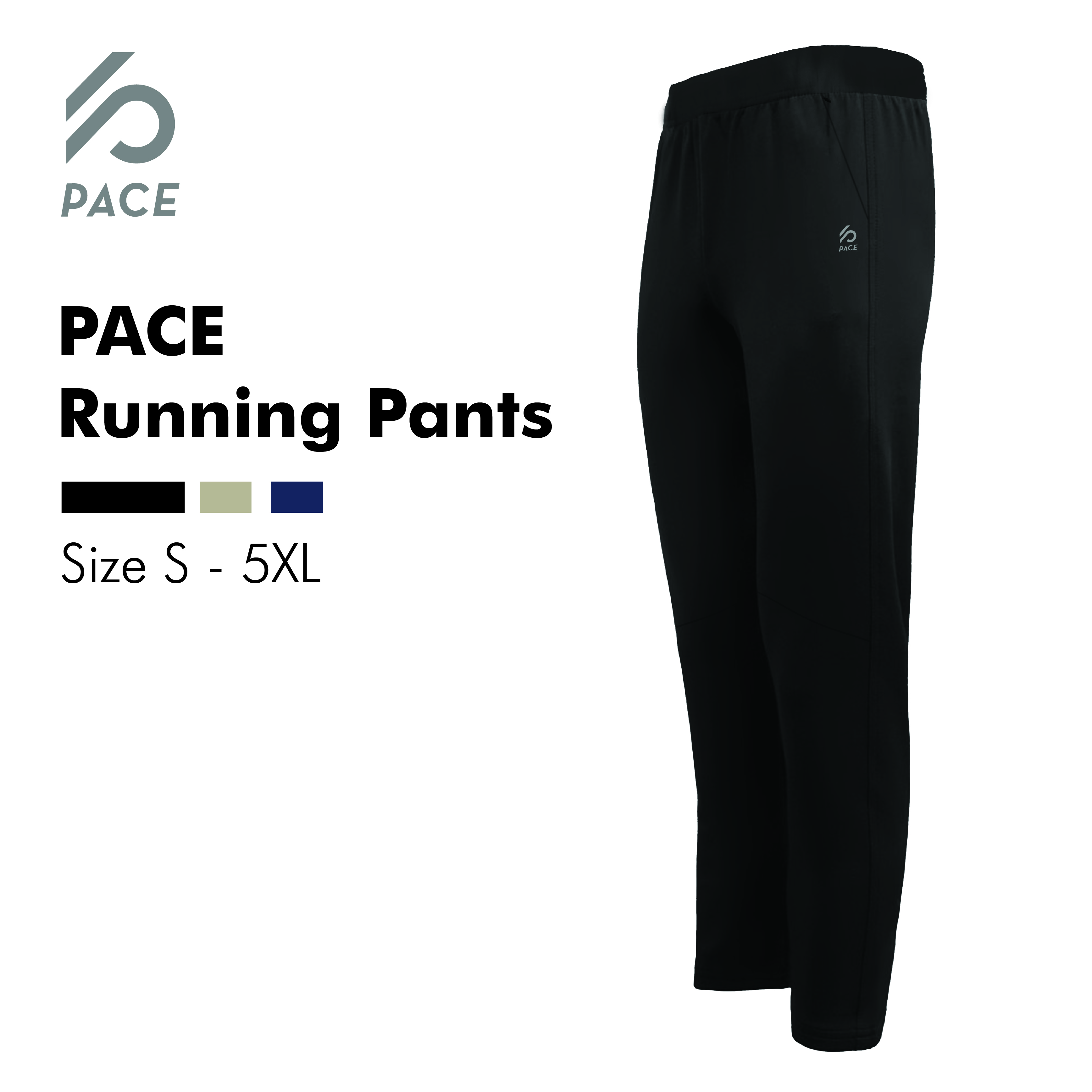 PACE Tapered Running Pants Full