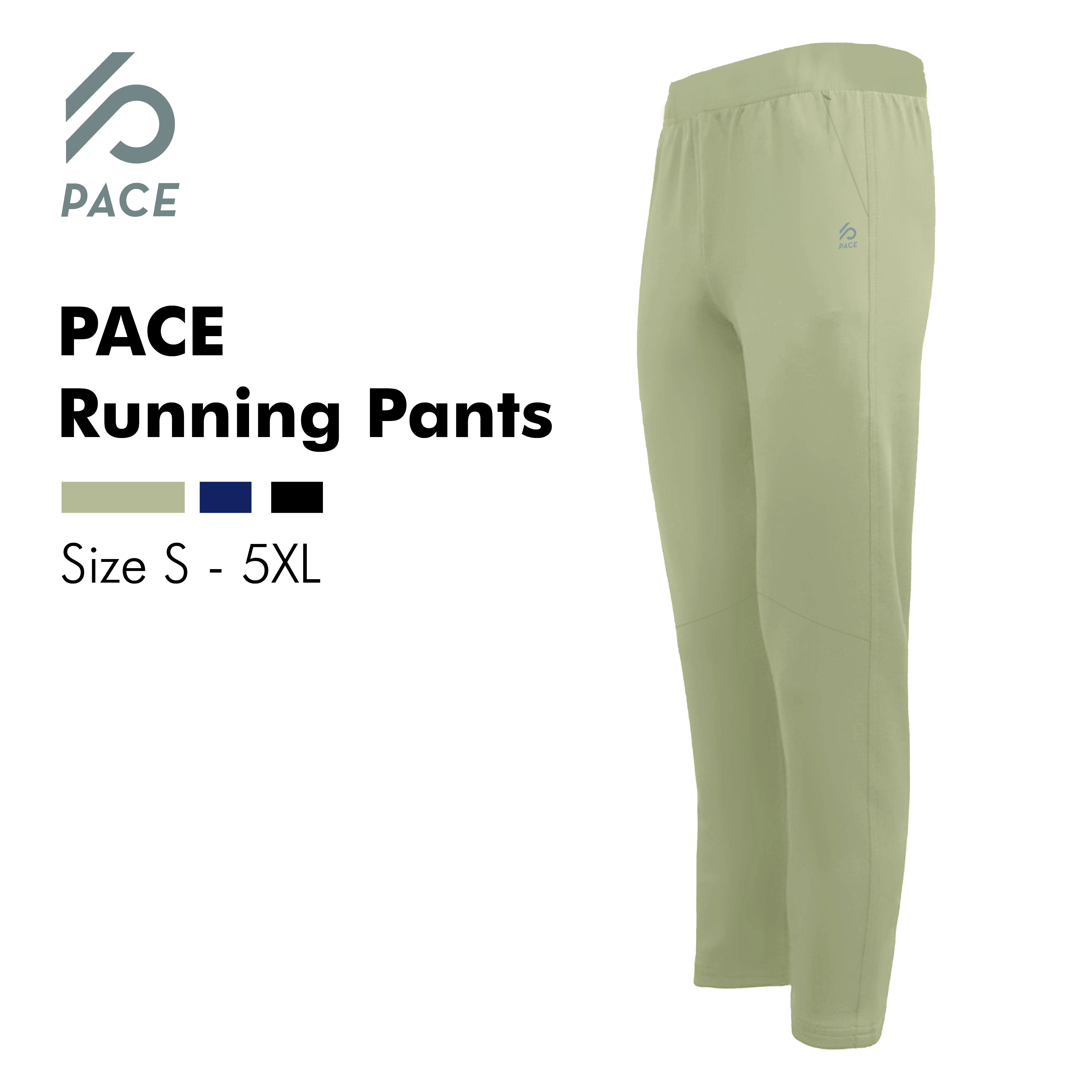 PACE Tapered Running Pants Full