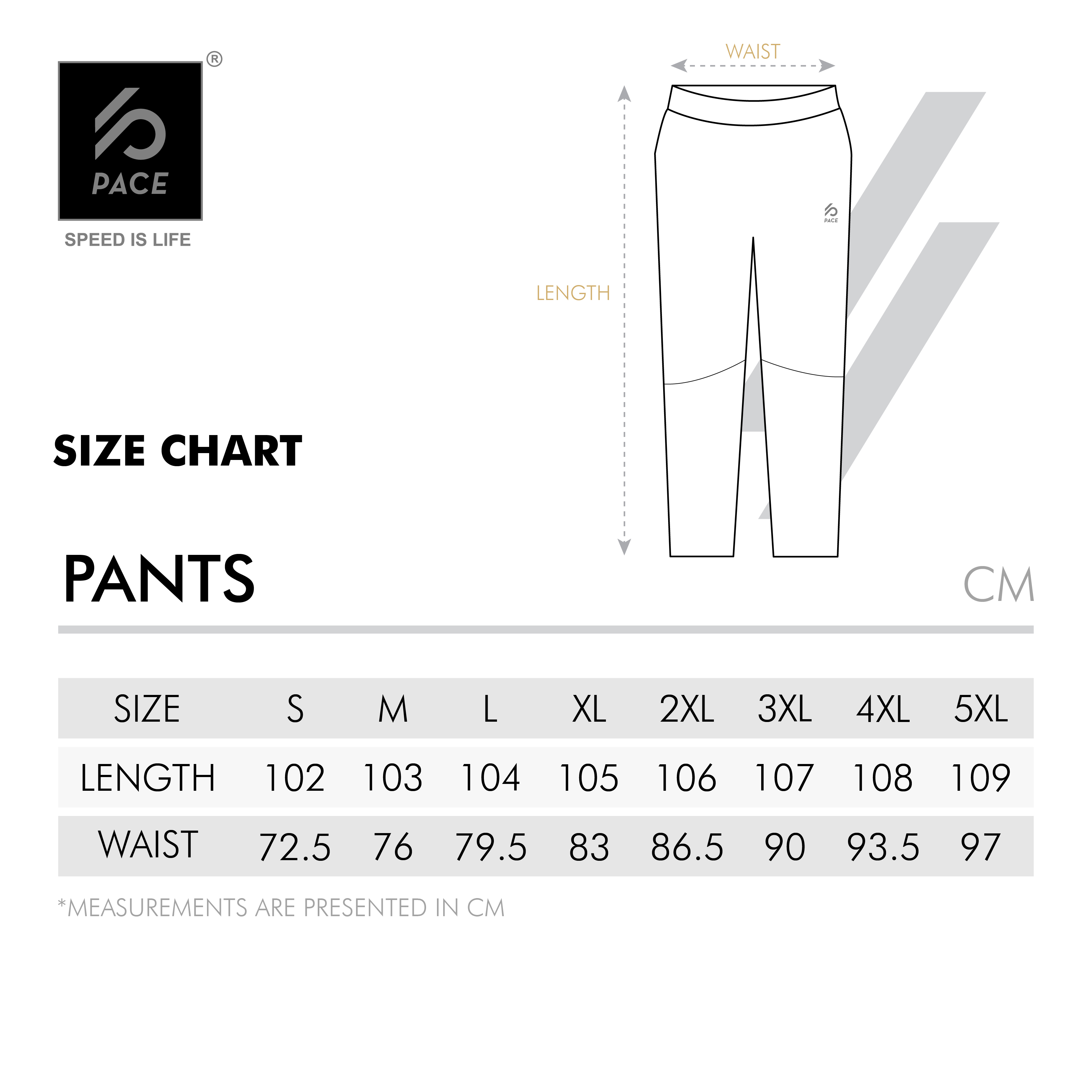 PACE Tapered Running Pants Full