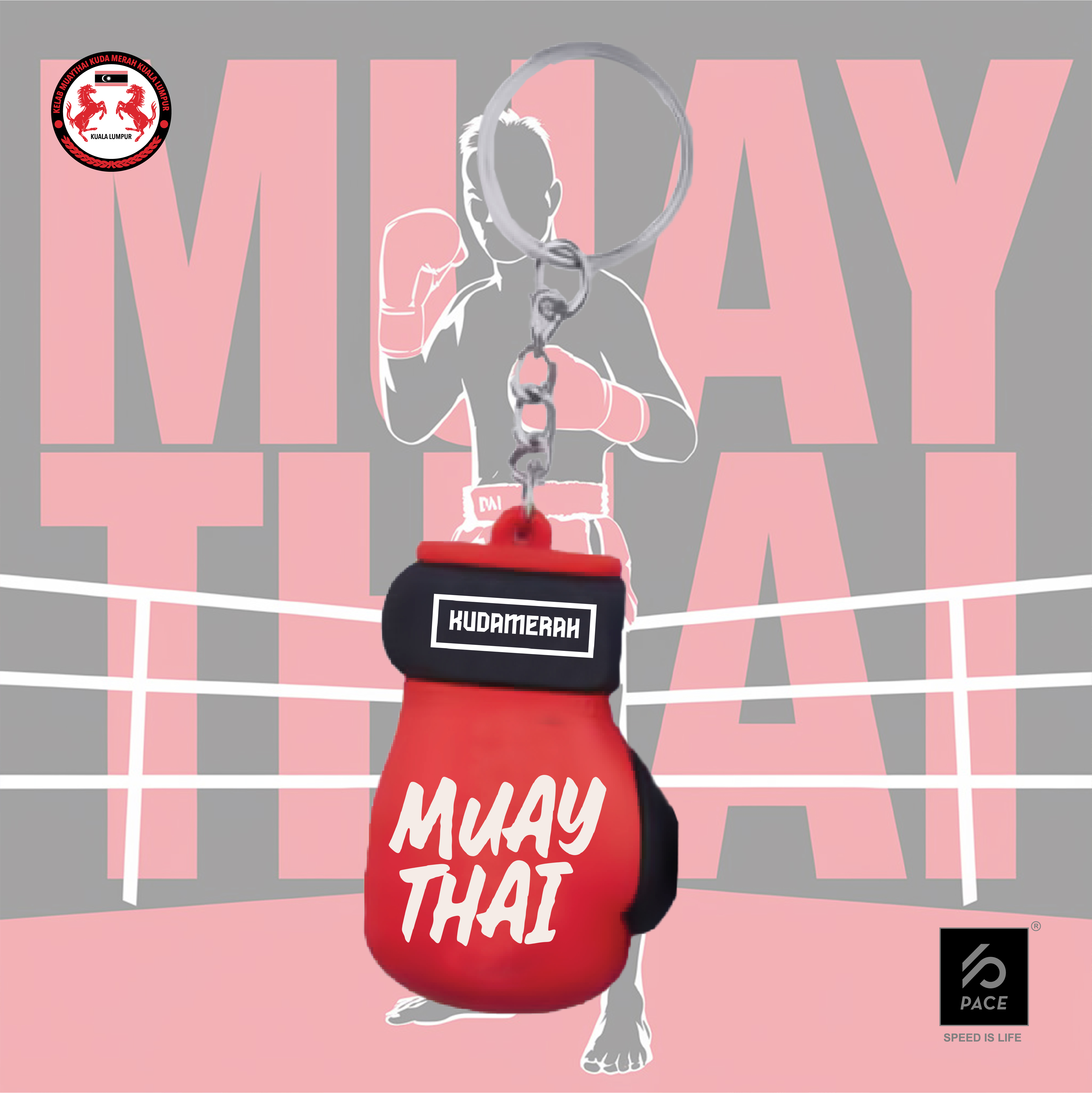 KUDA MERAH`24 Keychain Gloves