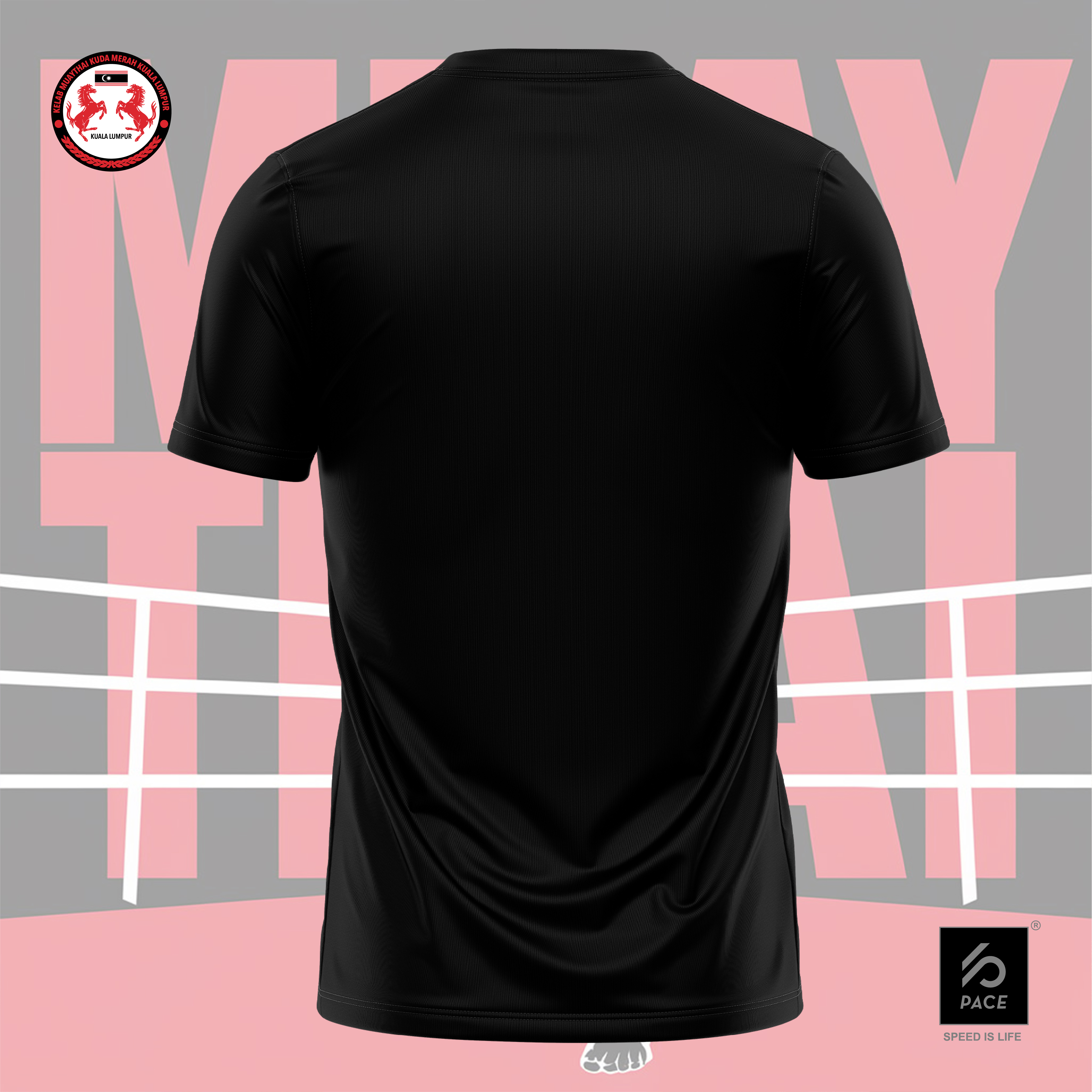 KUDA MERAH`24 Black Rainbow Tee