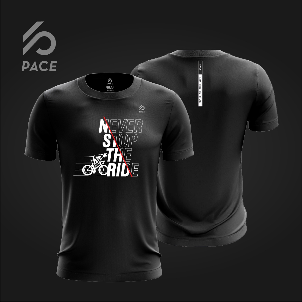 PACE Never Stop The Ride Limited Edition Tee