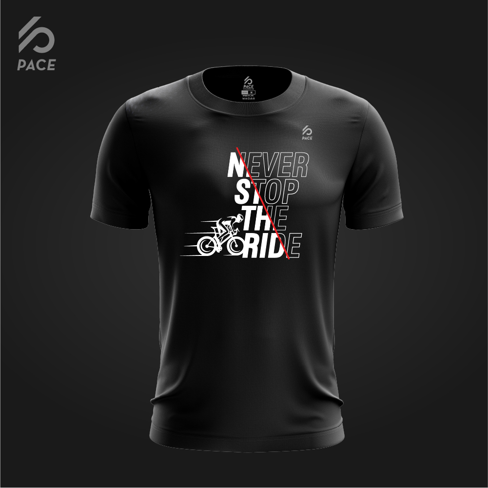 PACE Never Stop The Ride Limited Edition Tee