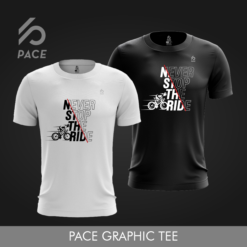 PACE Never Stop The Ride Limited Edition Tee