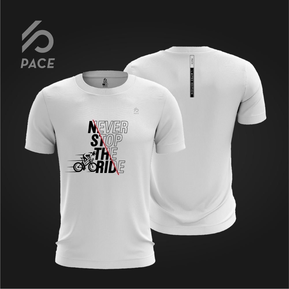 PACE Never Stop The Ride Limited Edition Tee