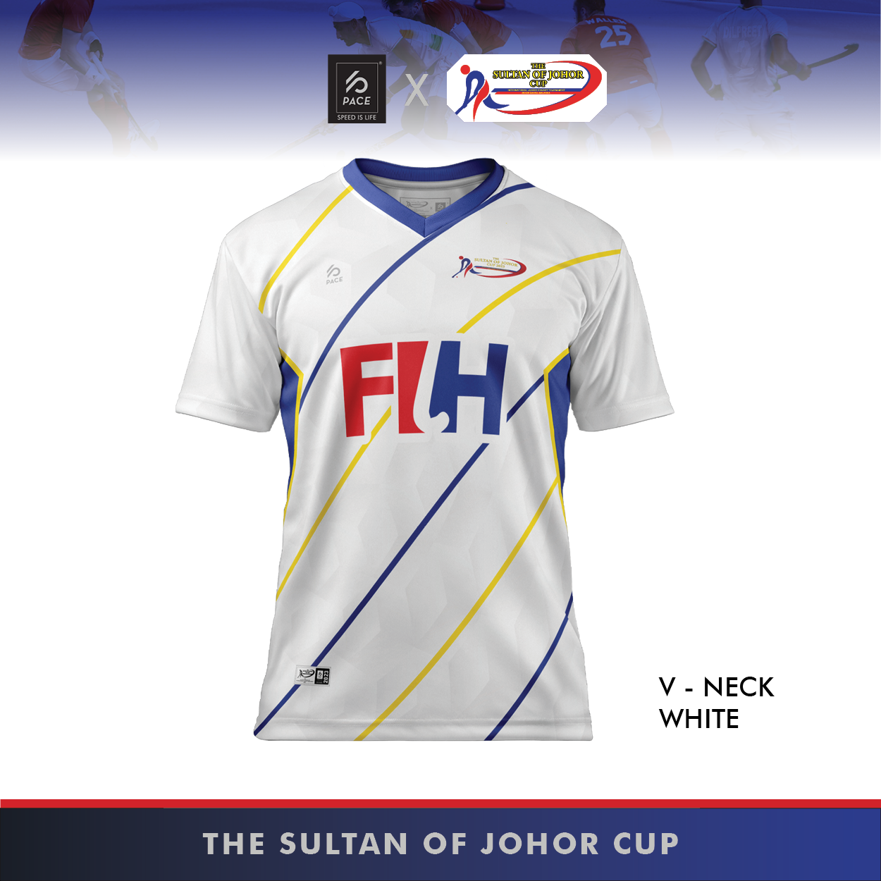THE SULTAN OF JOHOR CUP - ROUND NECK/ V - NECK
