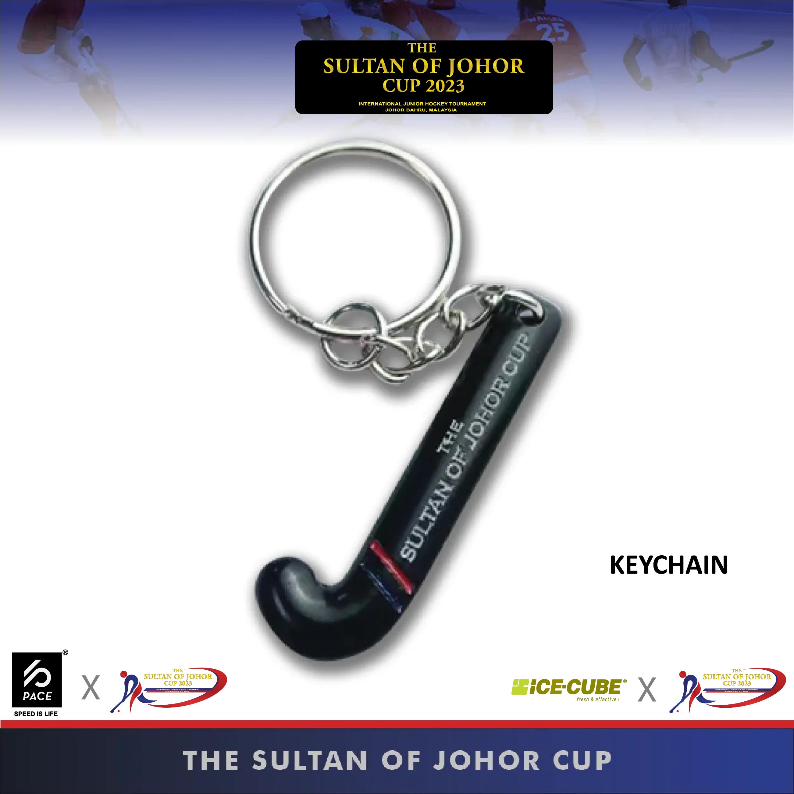 THE SULTAN OF JOHOR CUP - KEYCHAIN