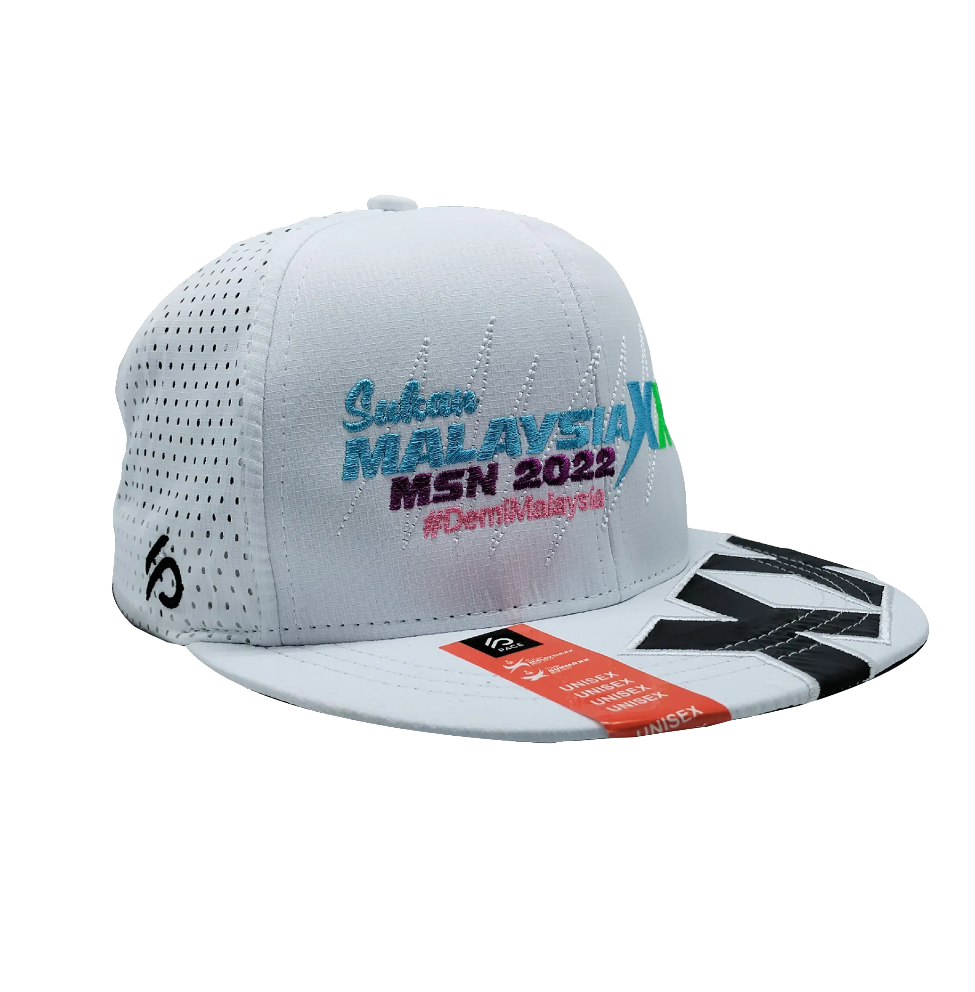  SUKMA`22 Snapback Cap with Logo White