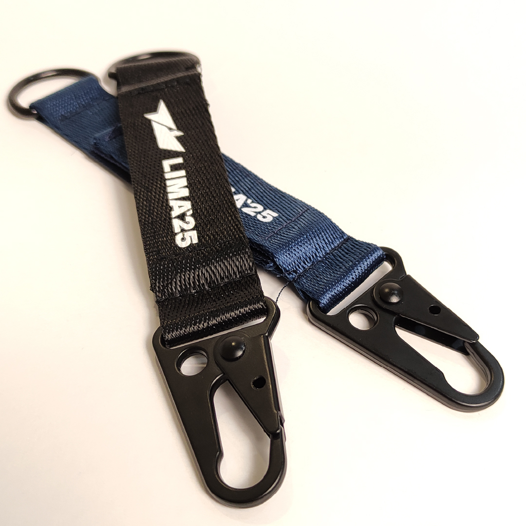 LIMA`25 Velcro Strap Keychain