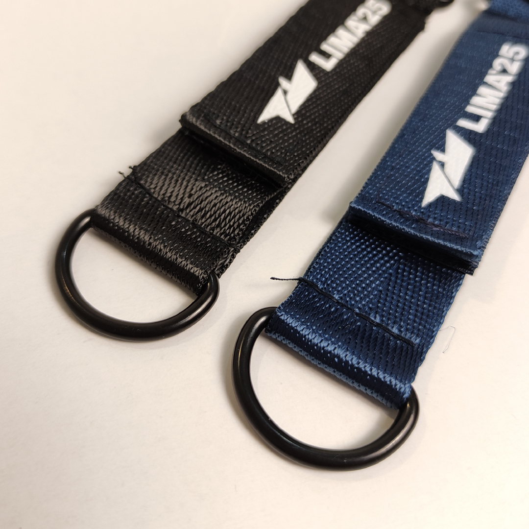 LIMA`25 Velcro Strap Keychain