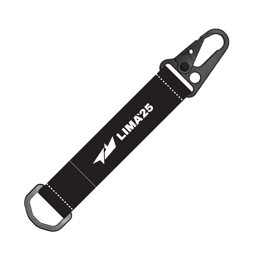 LIMA`25 Velcro Strap Keychain
