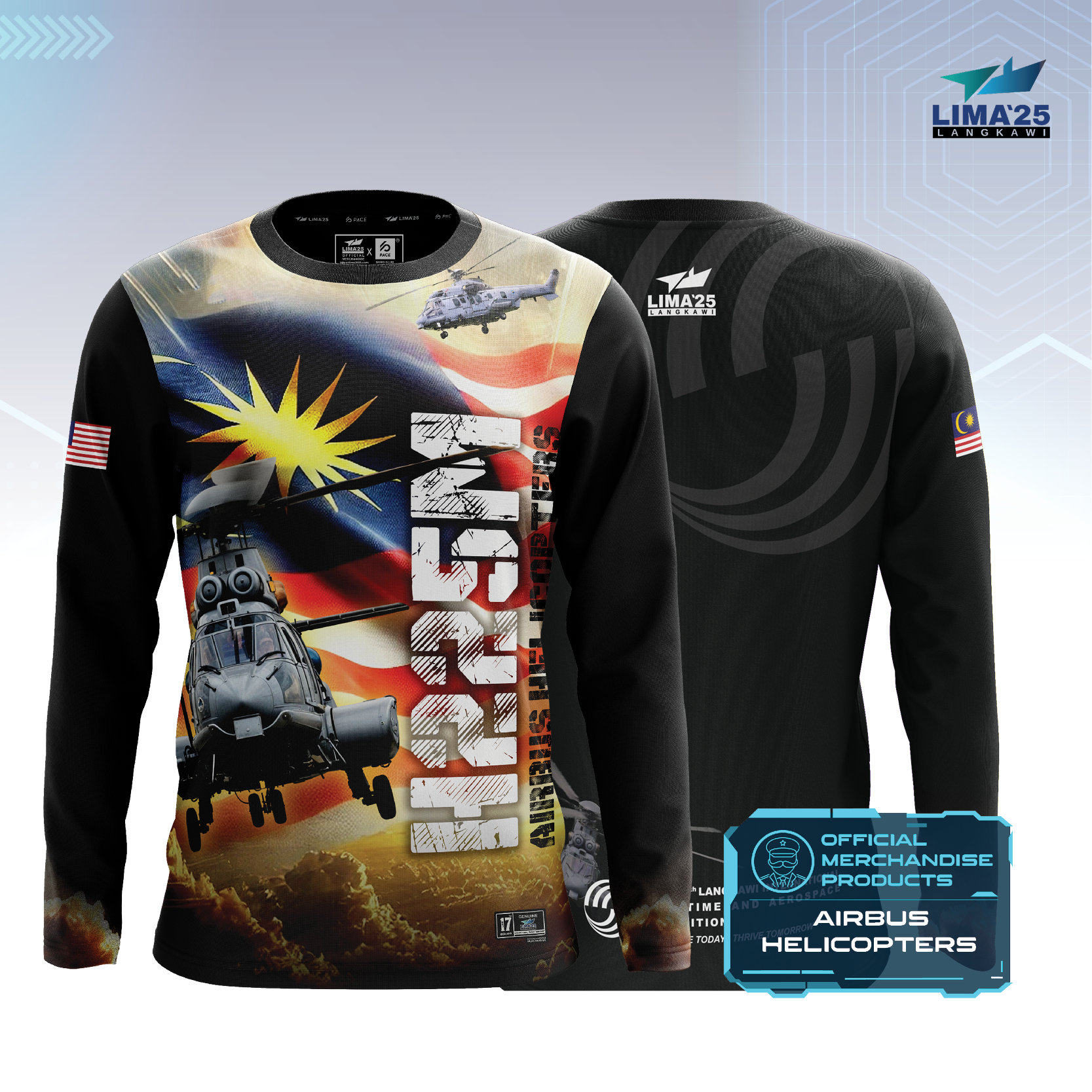 LIMA'25 H22M Airbus Helicopters  - Long Sleeve