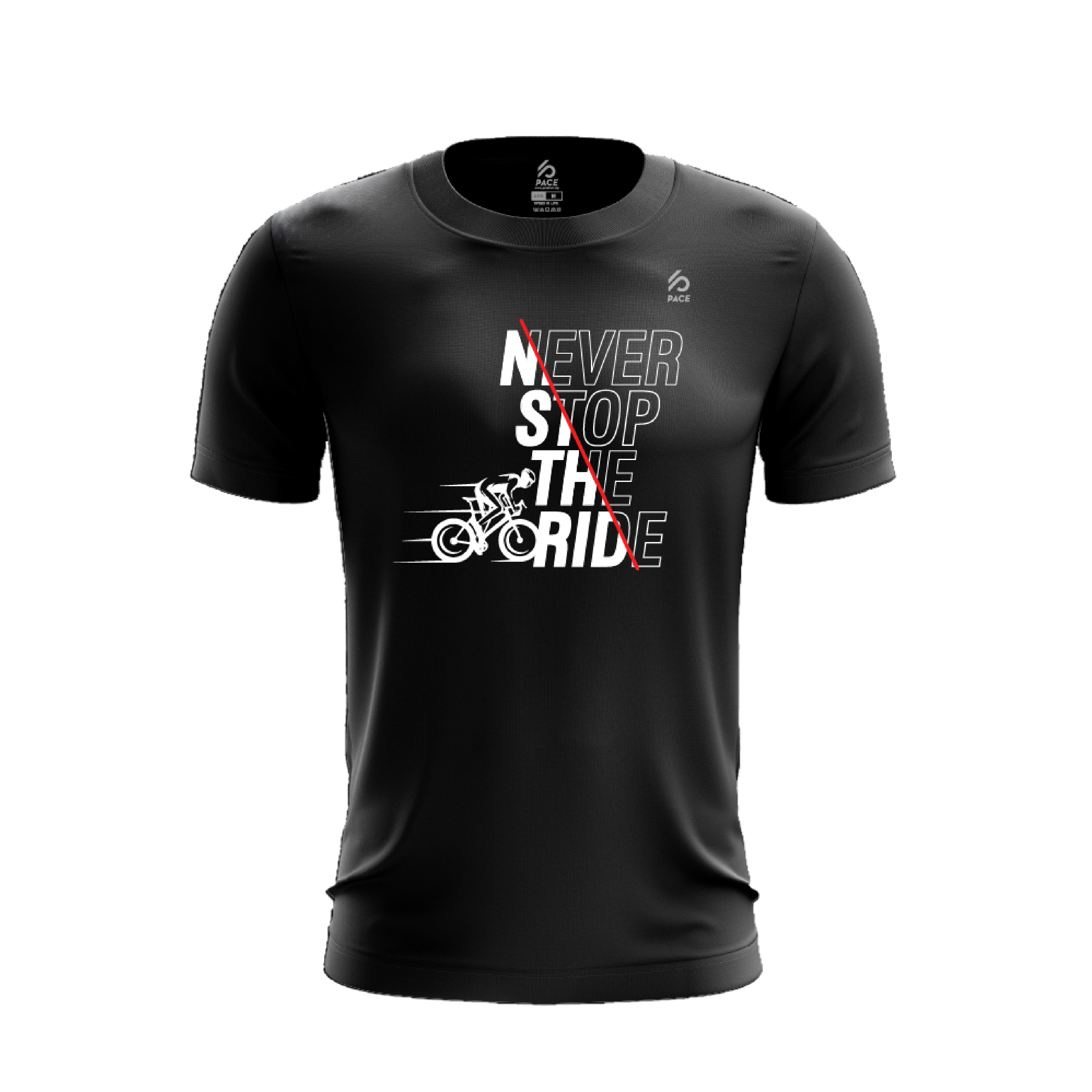 PACE Never Stop The Ride Limited Edition Tee