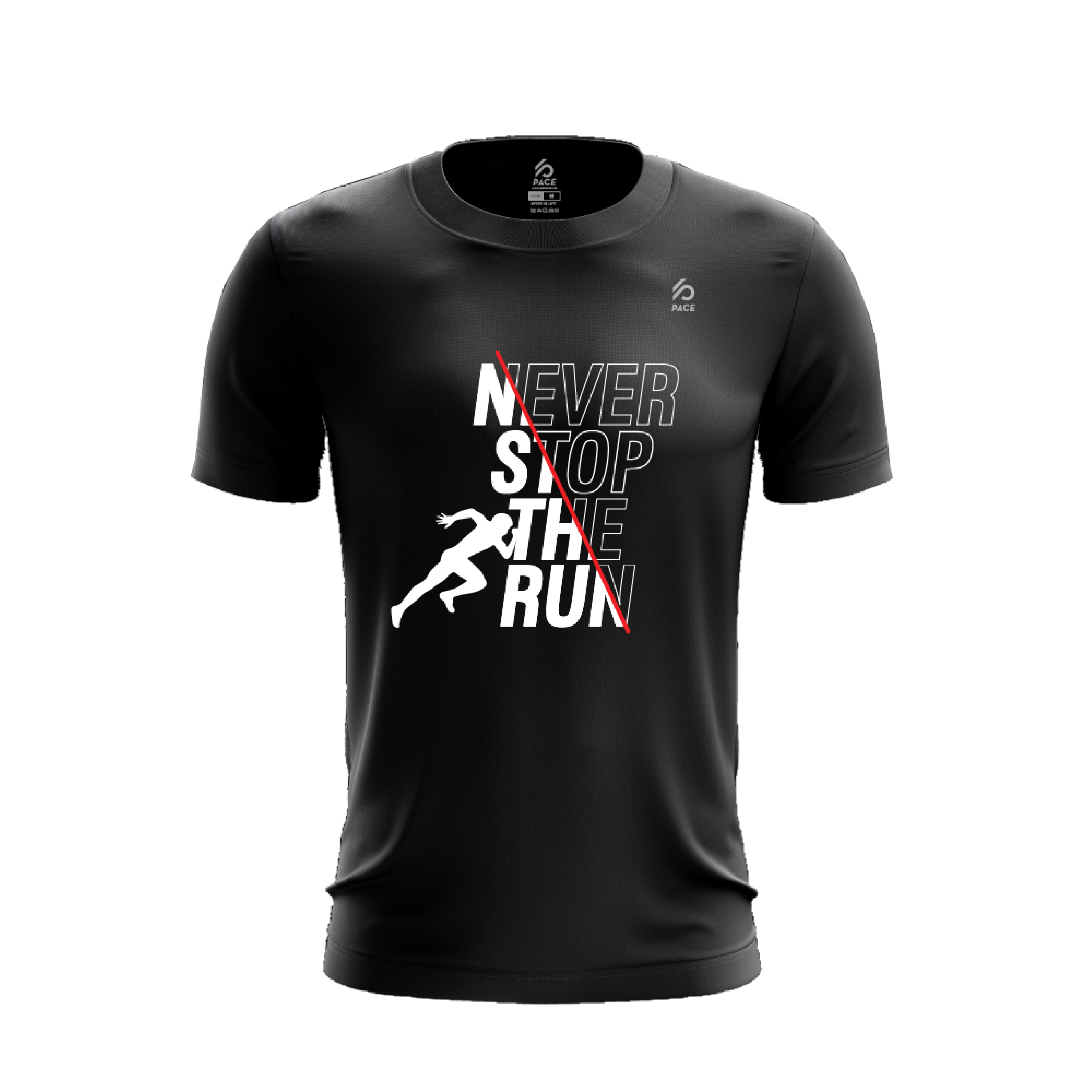 PACE Never Stop The Run Limited Edition Tee