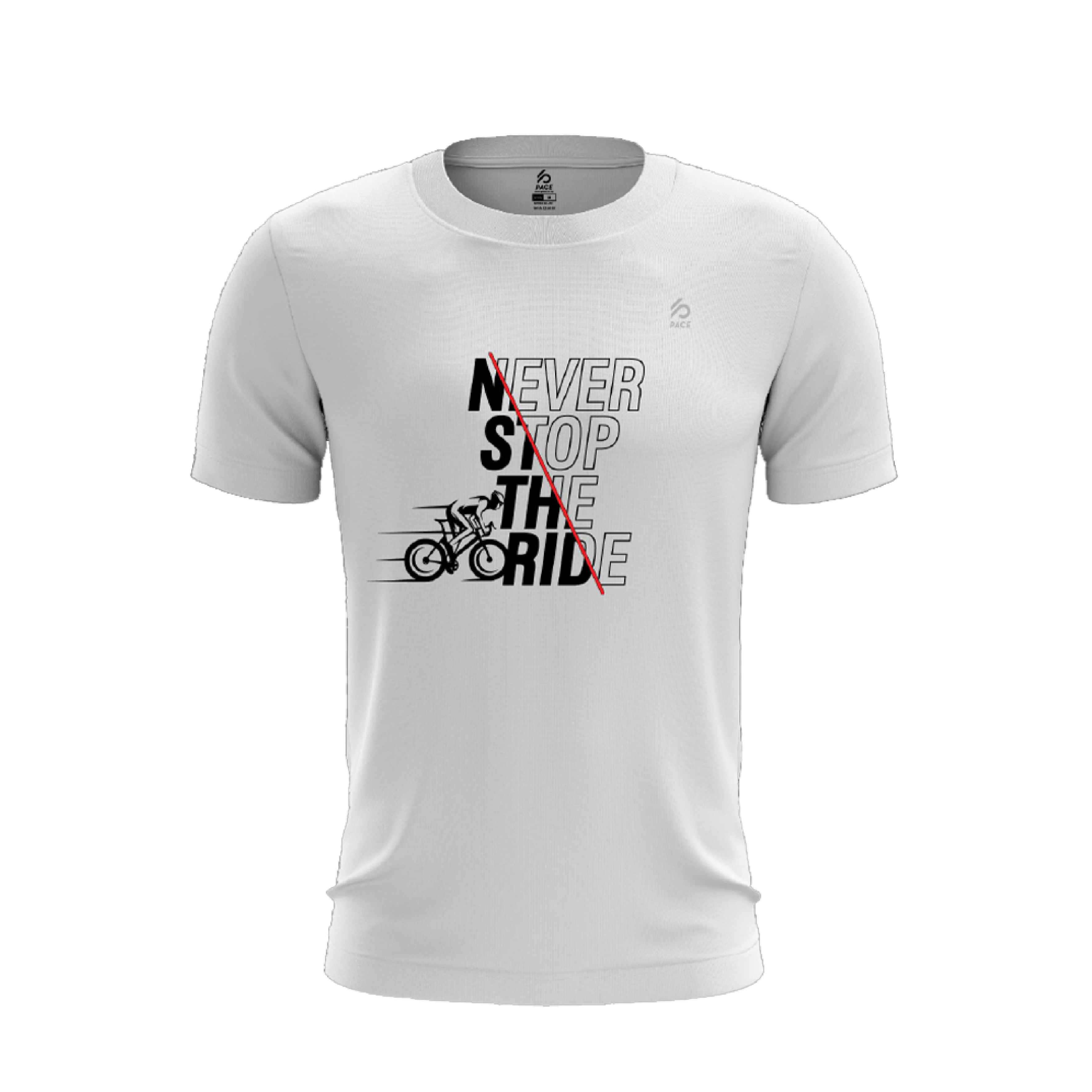 PACE Never Stop The Ride Limited Edition Tee