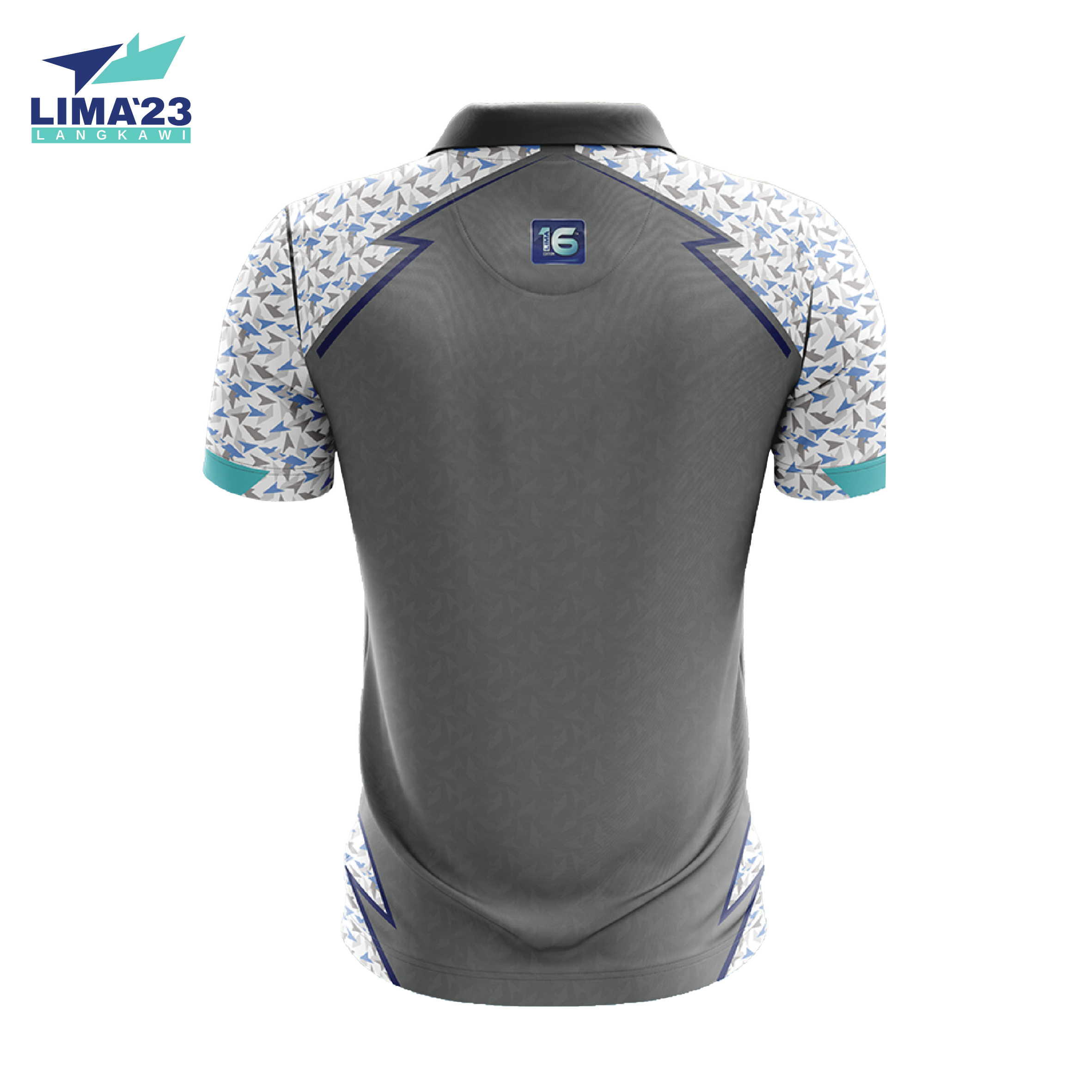 LIMA`23 Navy Camo Polo Tee