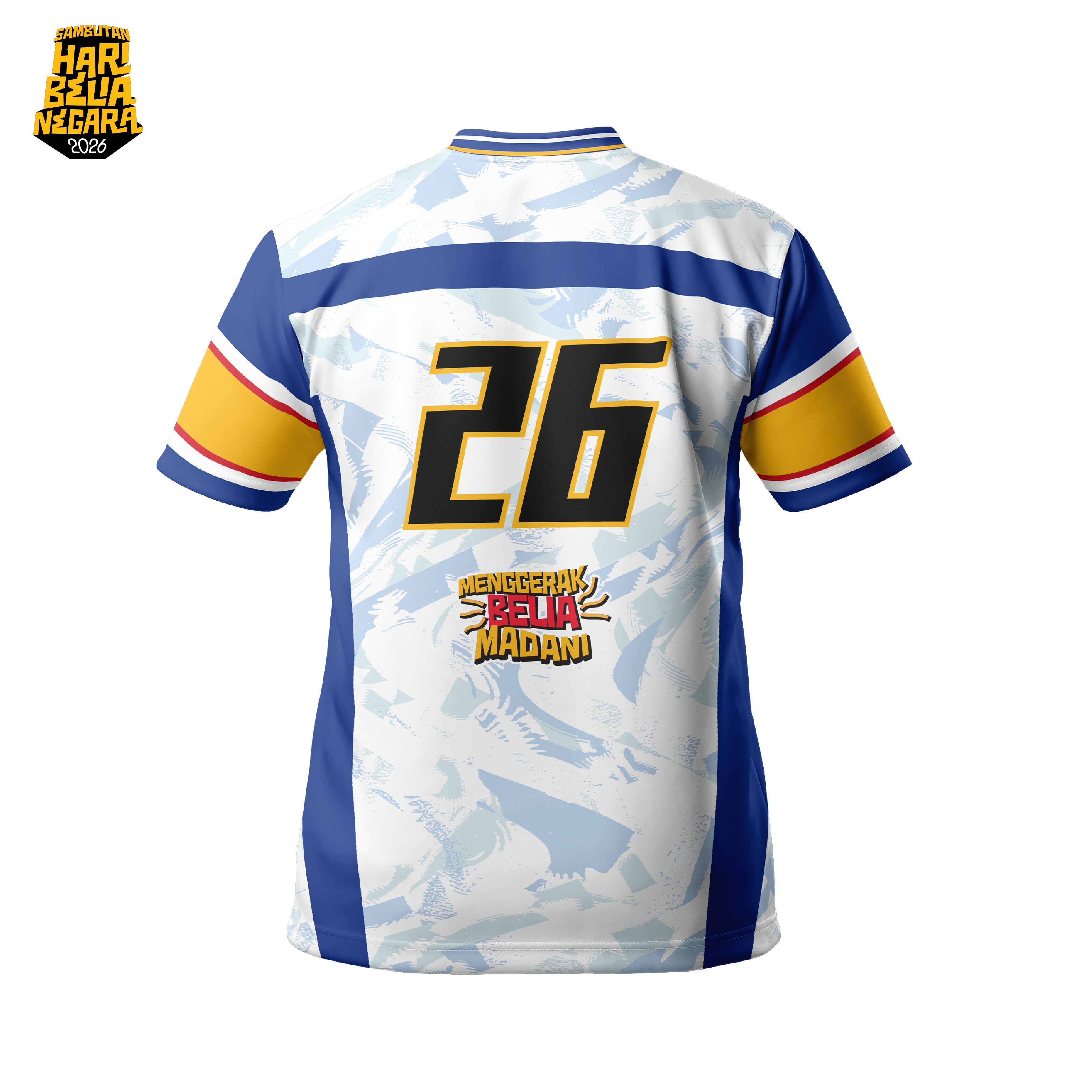 HARI BELIA NEGARA`26 NFL Jersey