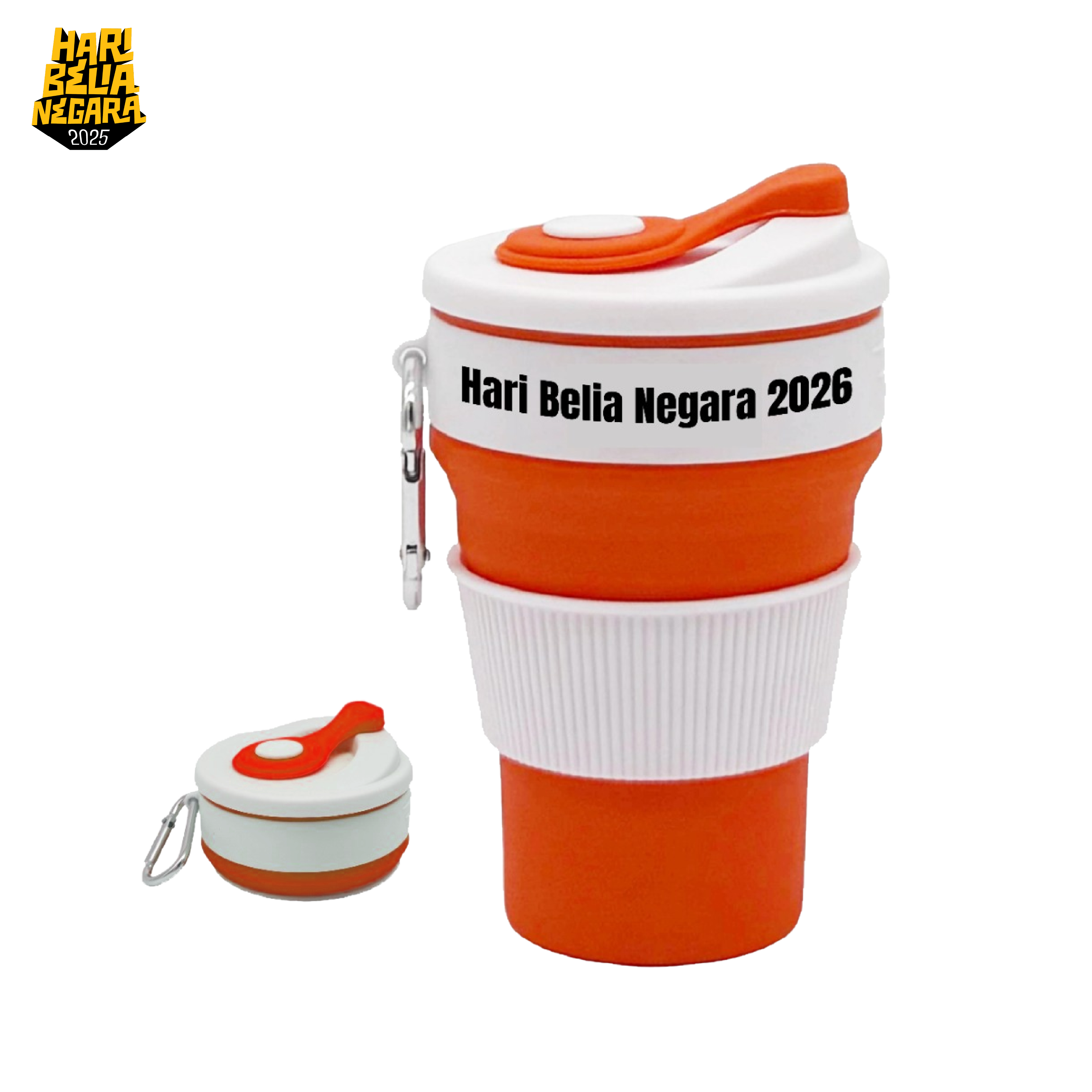 HARI BELIA NEGARA`26 Foldable Silicone Cup