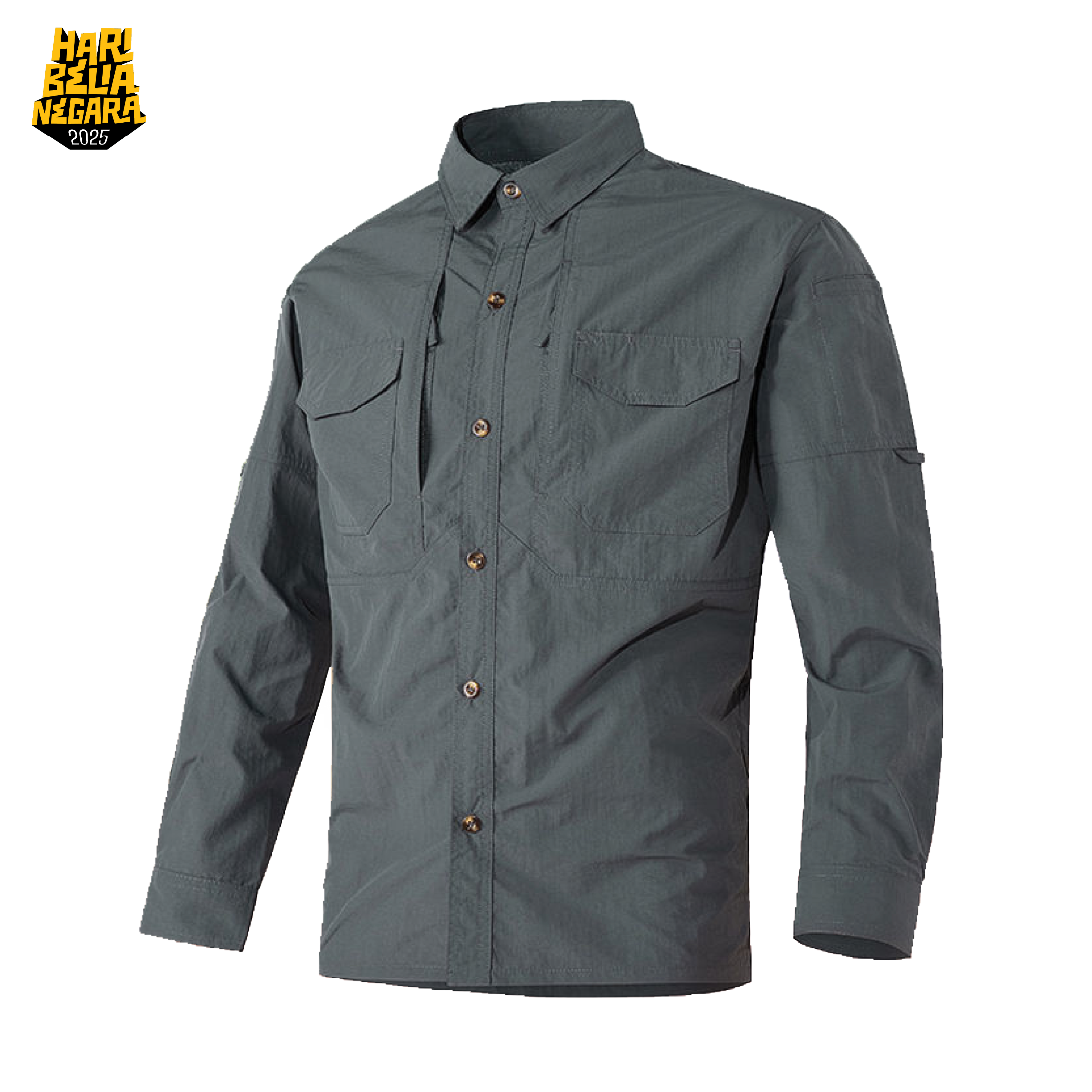 HARI BELIA NEGARA`25 Multi Pocket Shirt