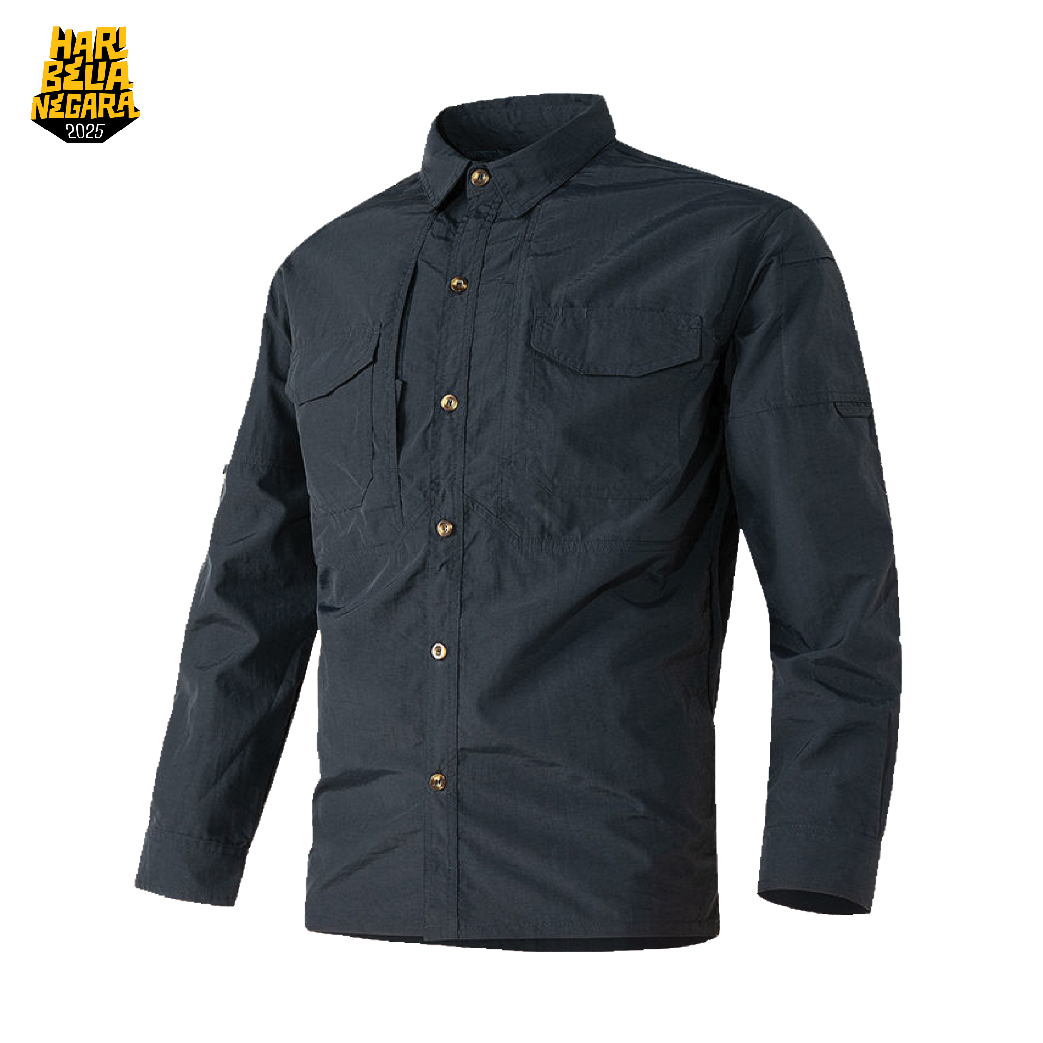 HARI BELIA NEGARA`25 Multi Pocket Shirt