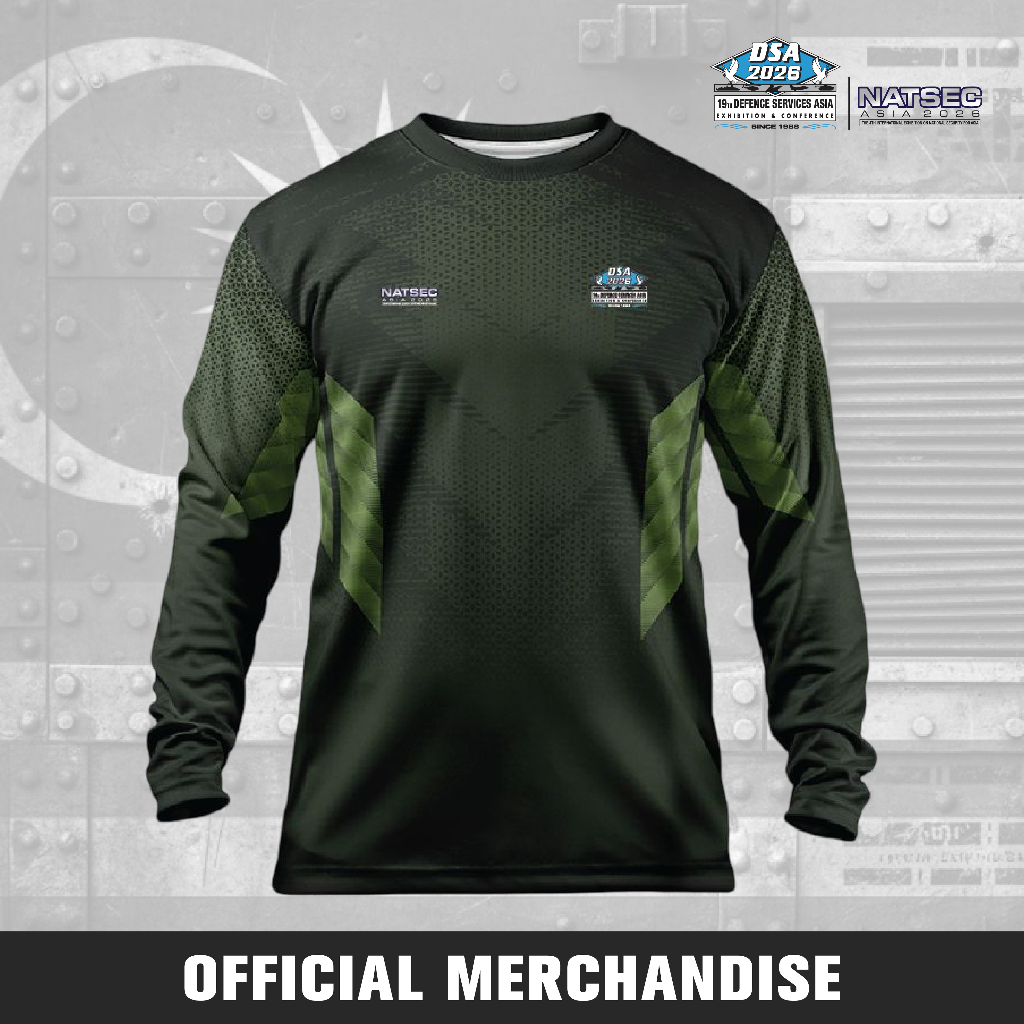 DSA26 Round Neck Sublimation Long Sleeve