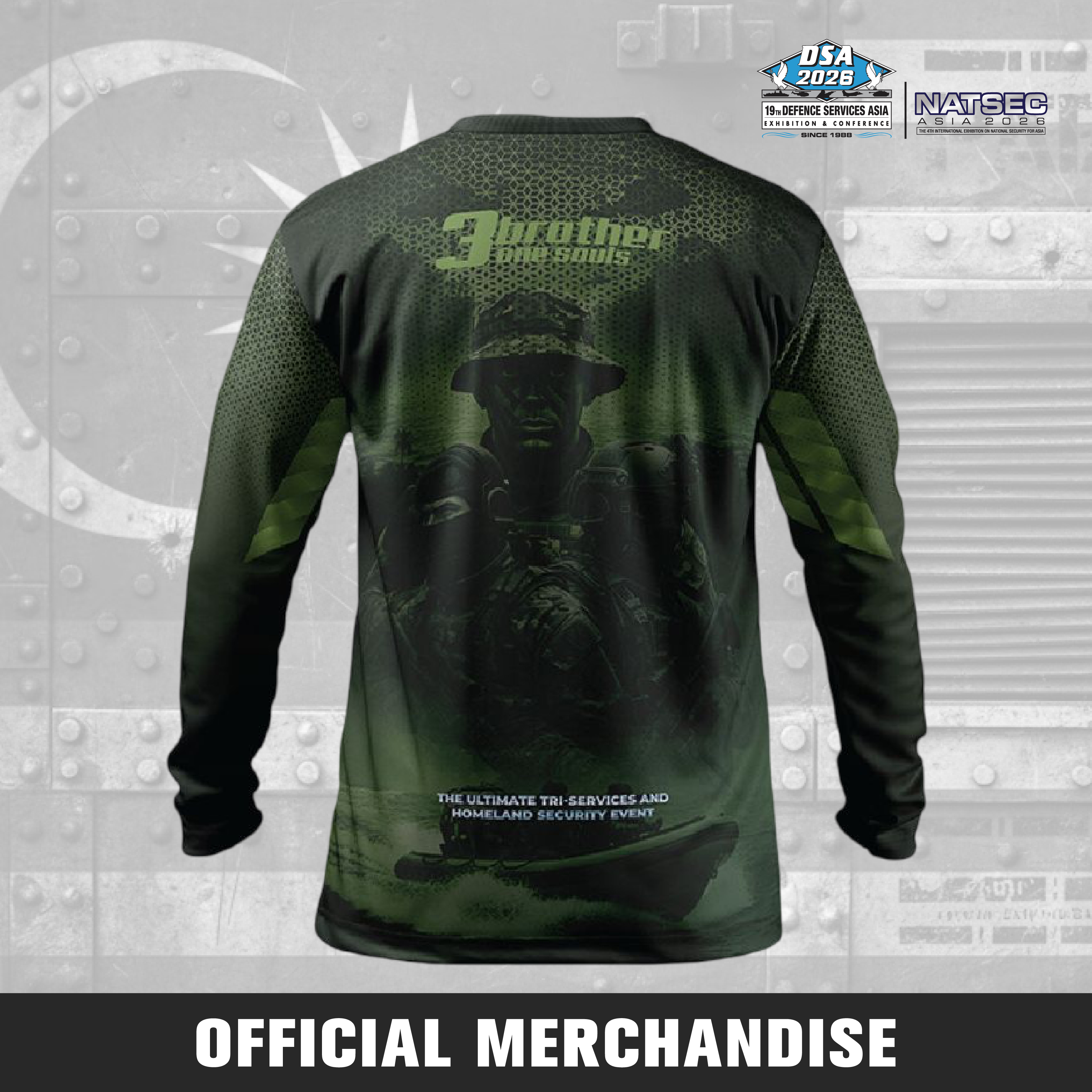 DSA26 Round Neck Sublimation Long Sleeve