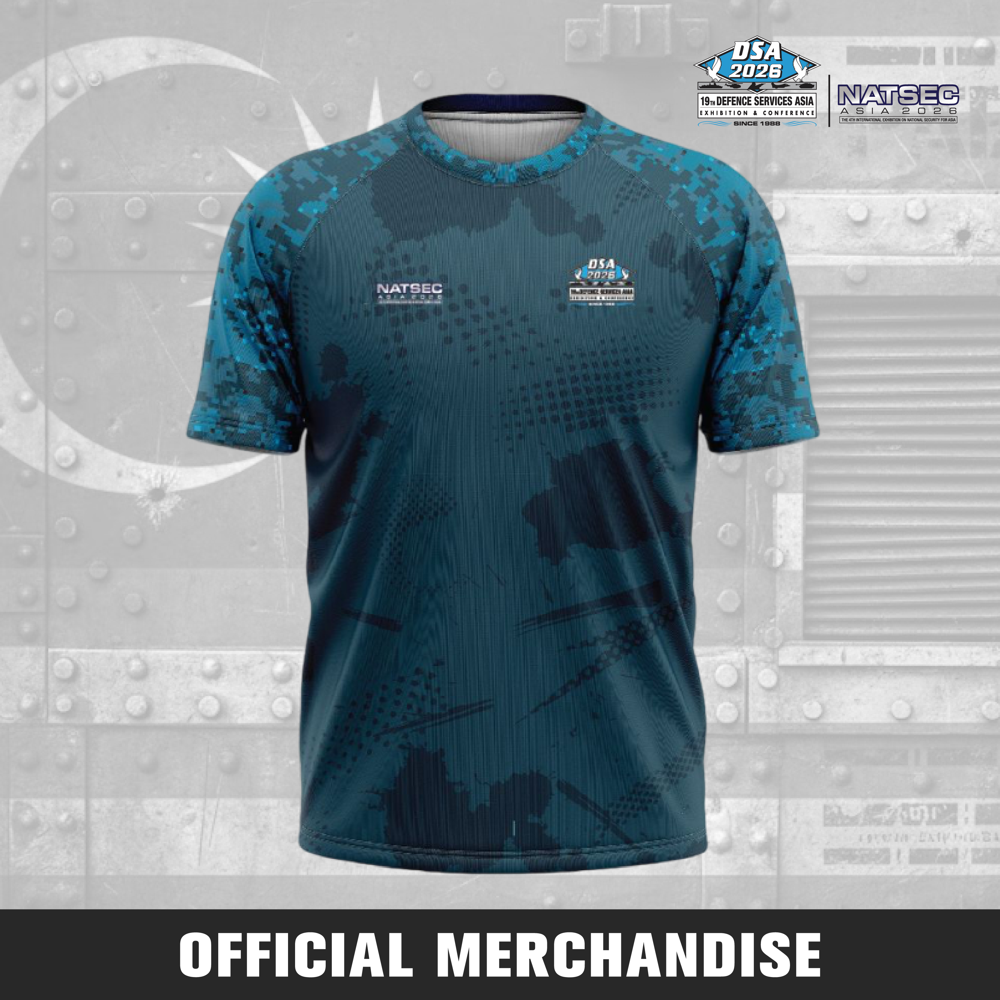 DSA26 Round Neck Sublimation Short Sleeve