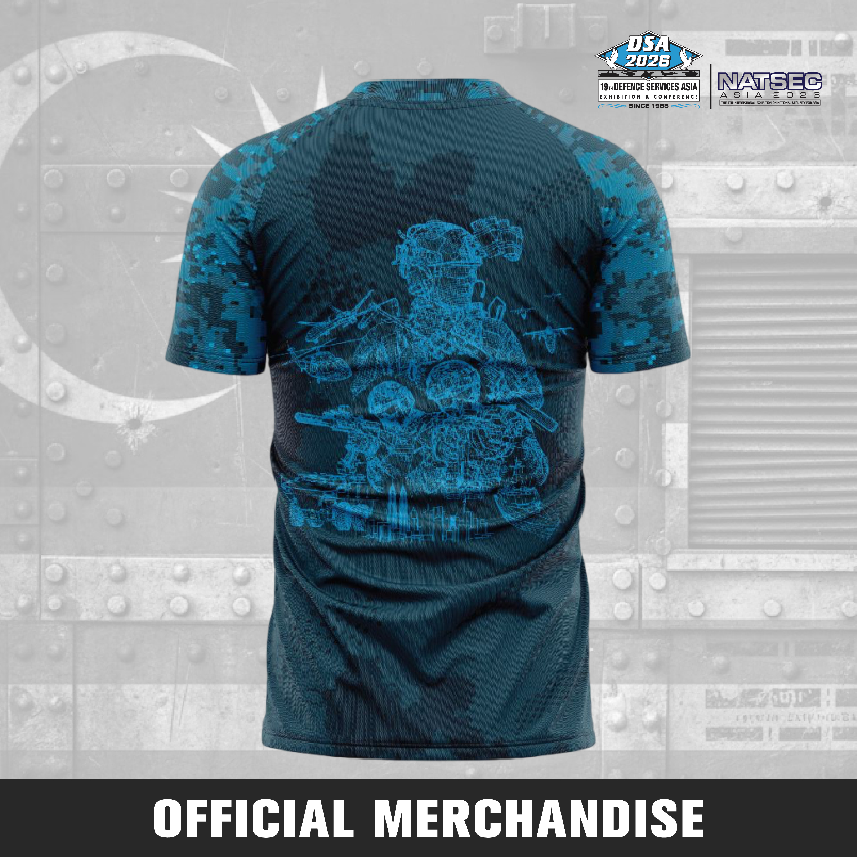 DSA26 Round Neck Sublimation Short Sleeve