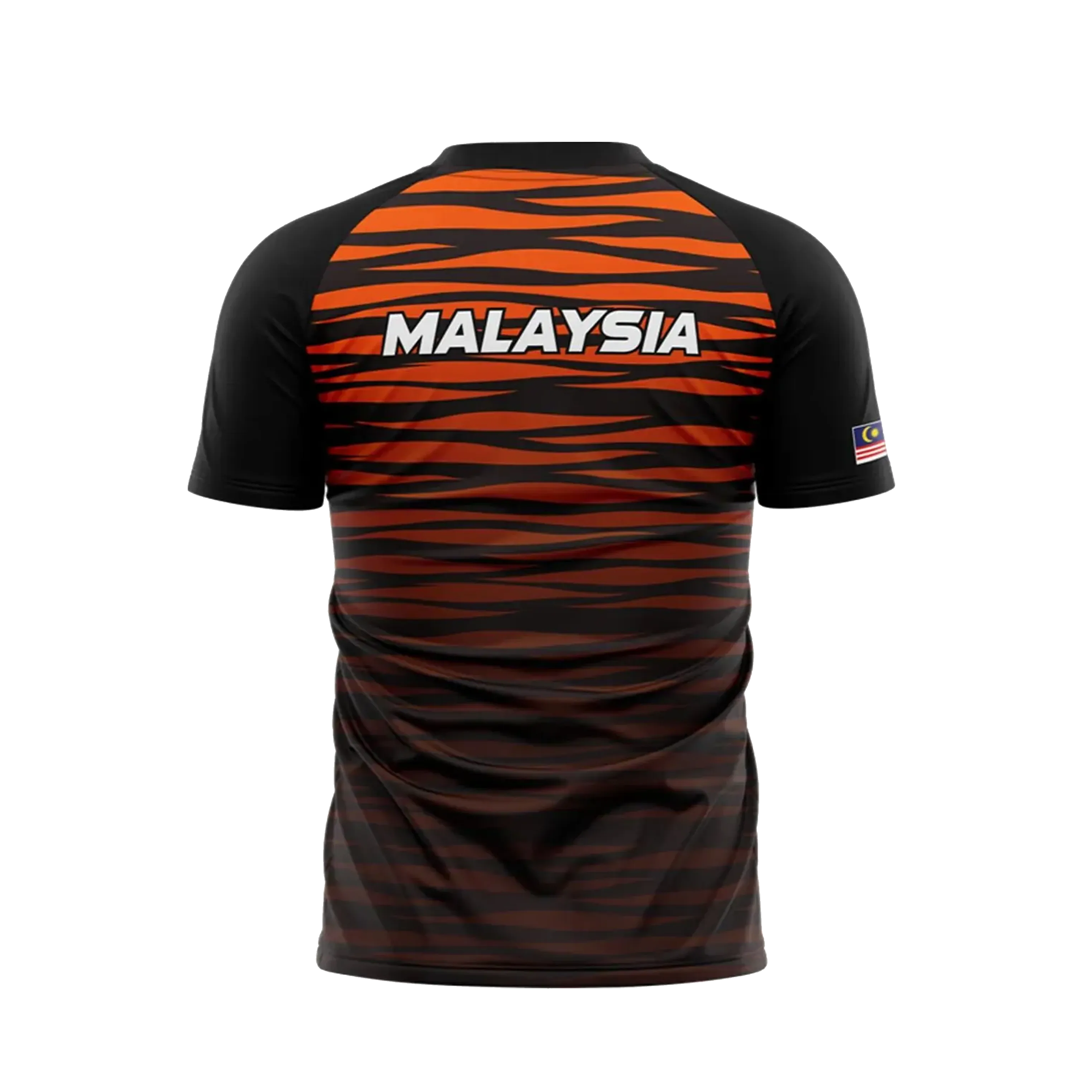 TIGER STRIPE SERIES V-Neck Black