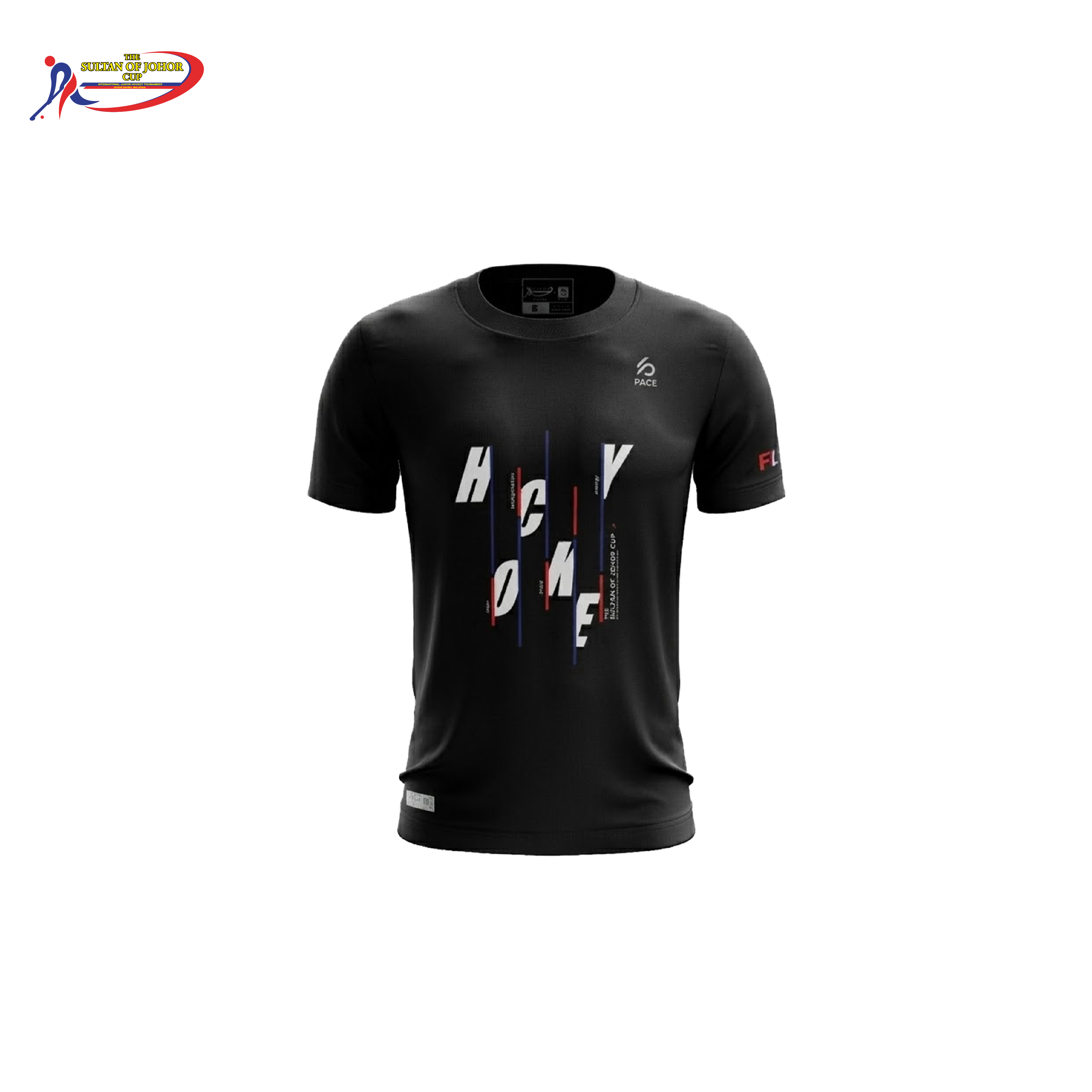 SULTAN JOHOR CUP`23 Round Neck Tee Black Kids