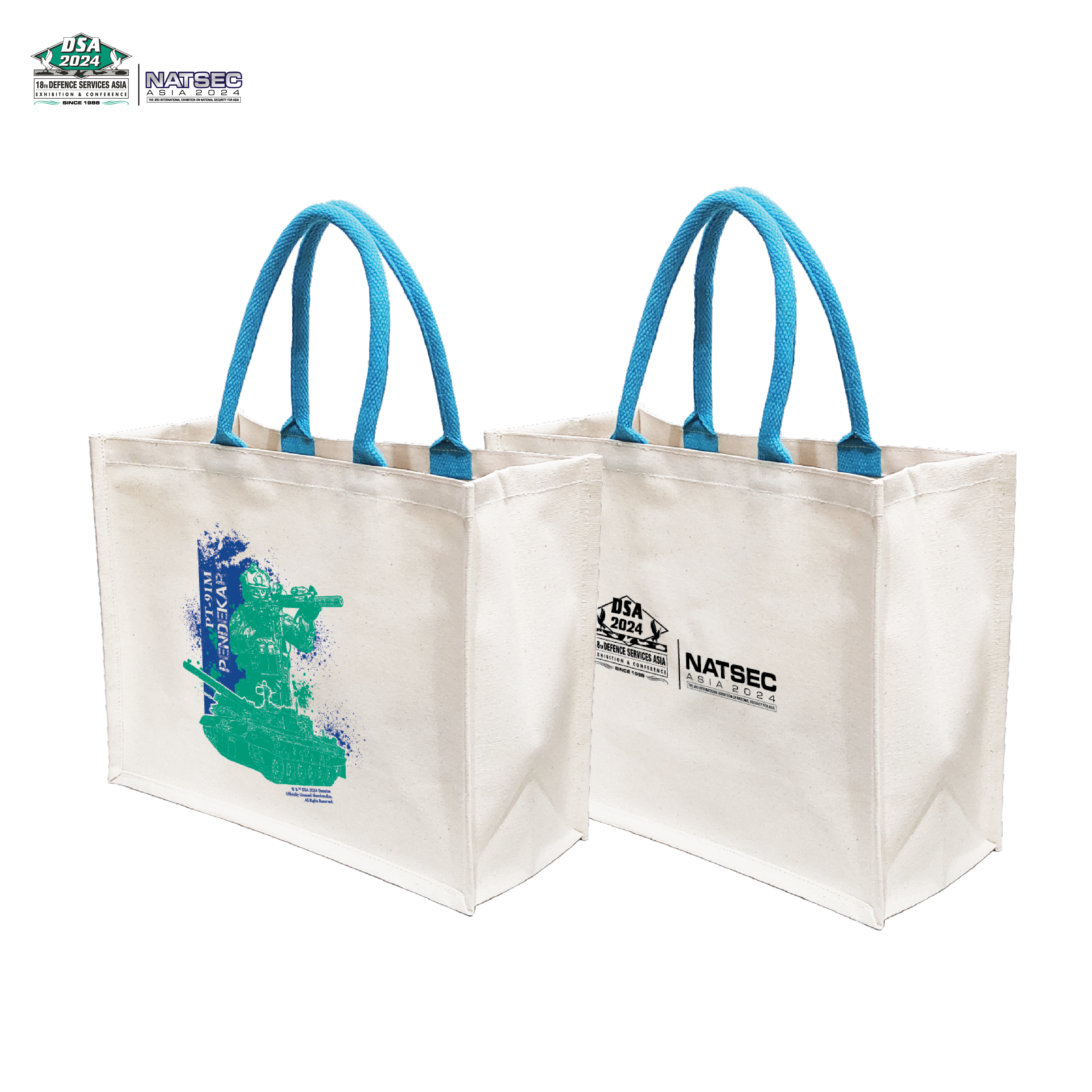 DSA 2024 PT-91M Pendekar Exclusive Canvas Carrier Bag 