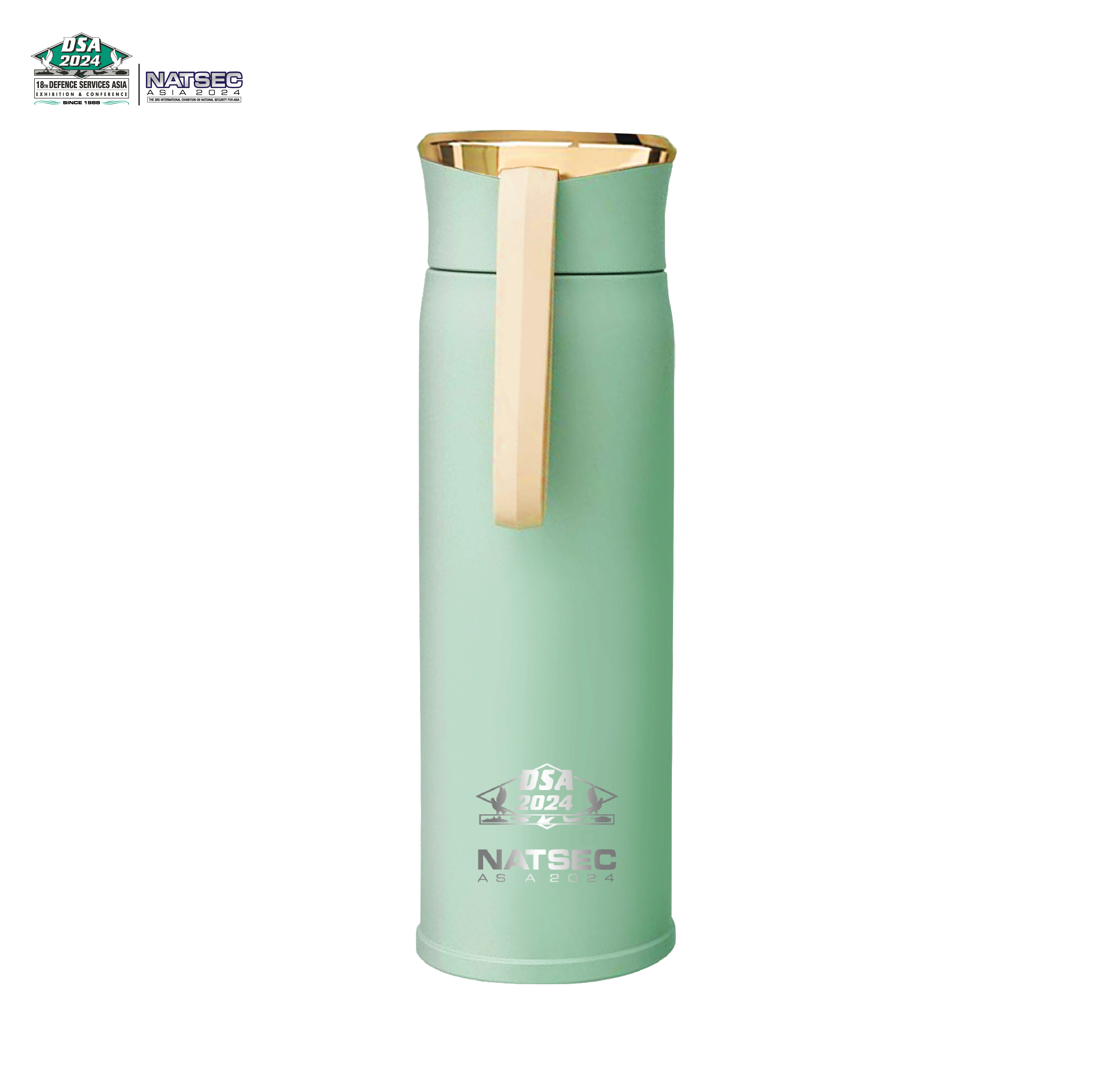DSA 2024 LD0115 Stainless Steel Thermal Flask (Green)