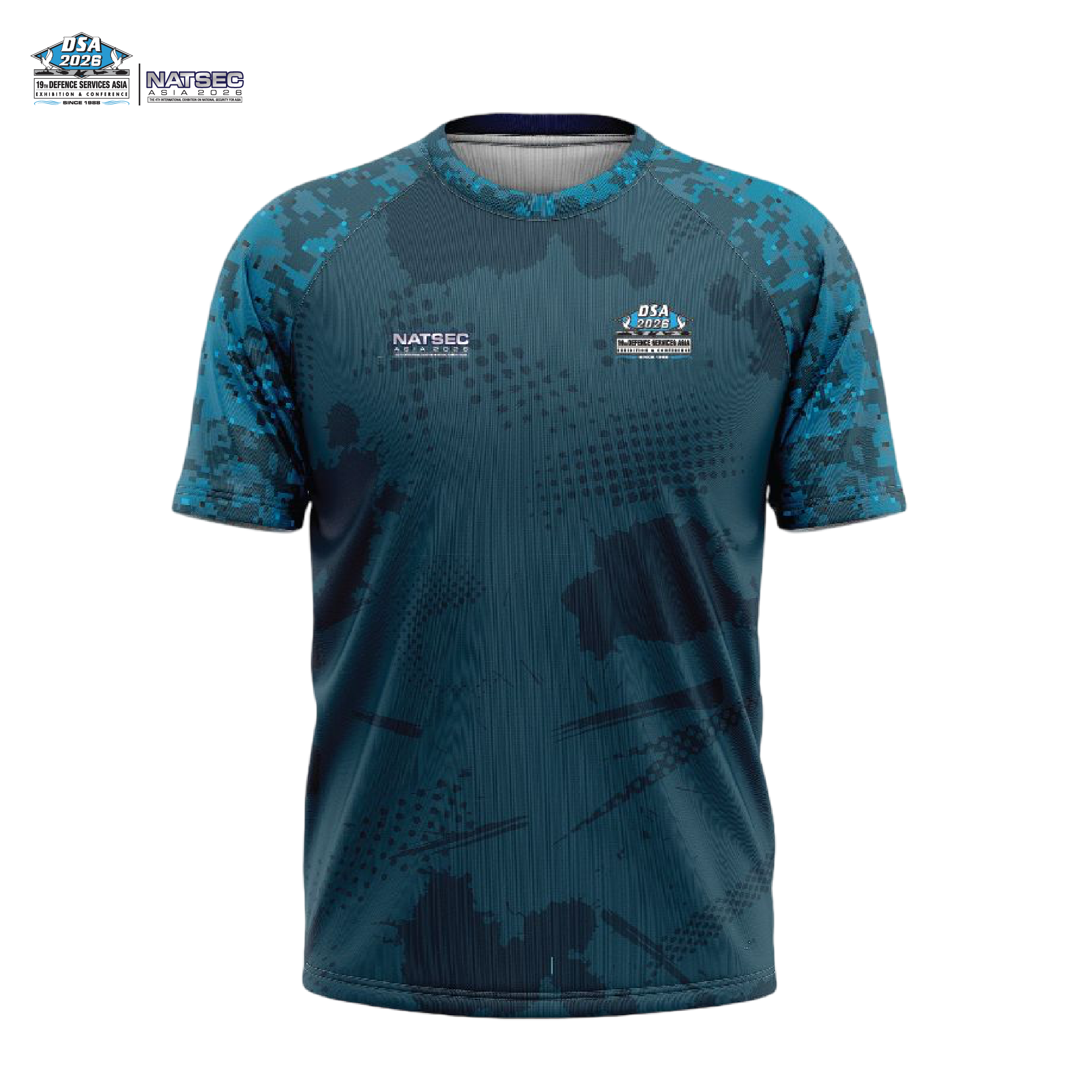 DSA26 Round Neck Sublimation Short Sleeve